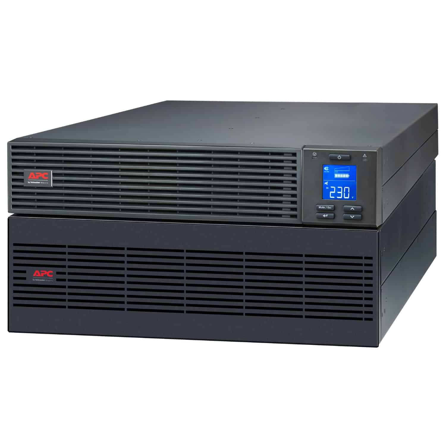 APC Easy-UPS On-Line SRV5KRILRK - 5000W/VA, Hardwire 1 fase uitgang, USB, Railkit, extendable runtime (SRV5KRILRK) thumbnail