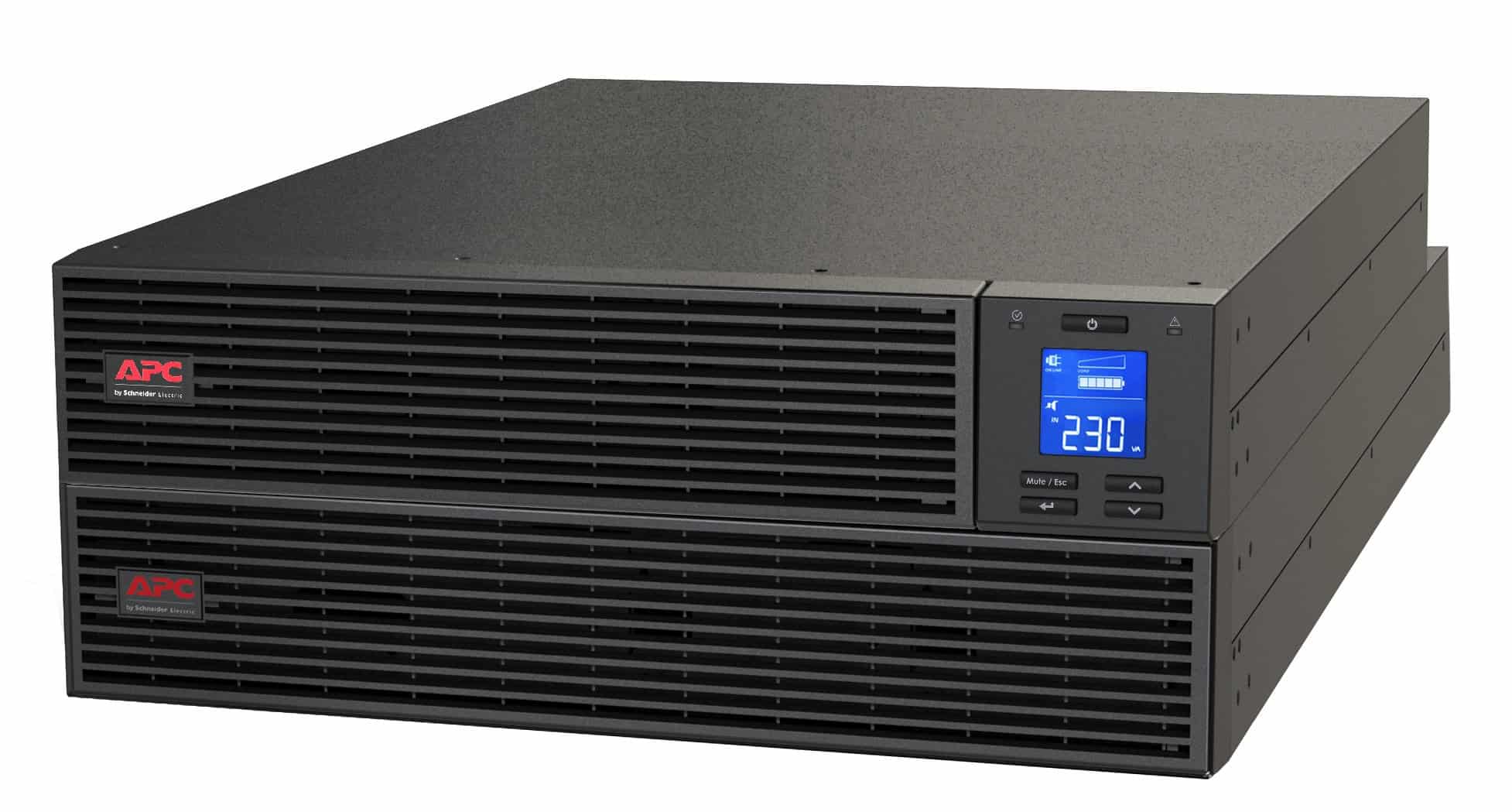 APC Easy-UPS On-Line 6000VA Noodstroomvoeding - Hardwire 1 fase uitgang, USB, Zonder railkit (SRV6KRI) thumbnail