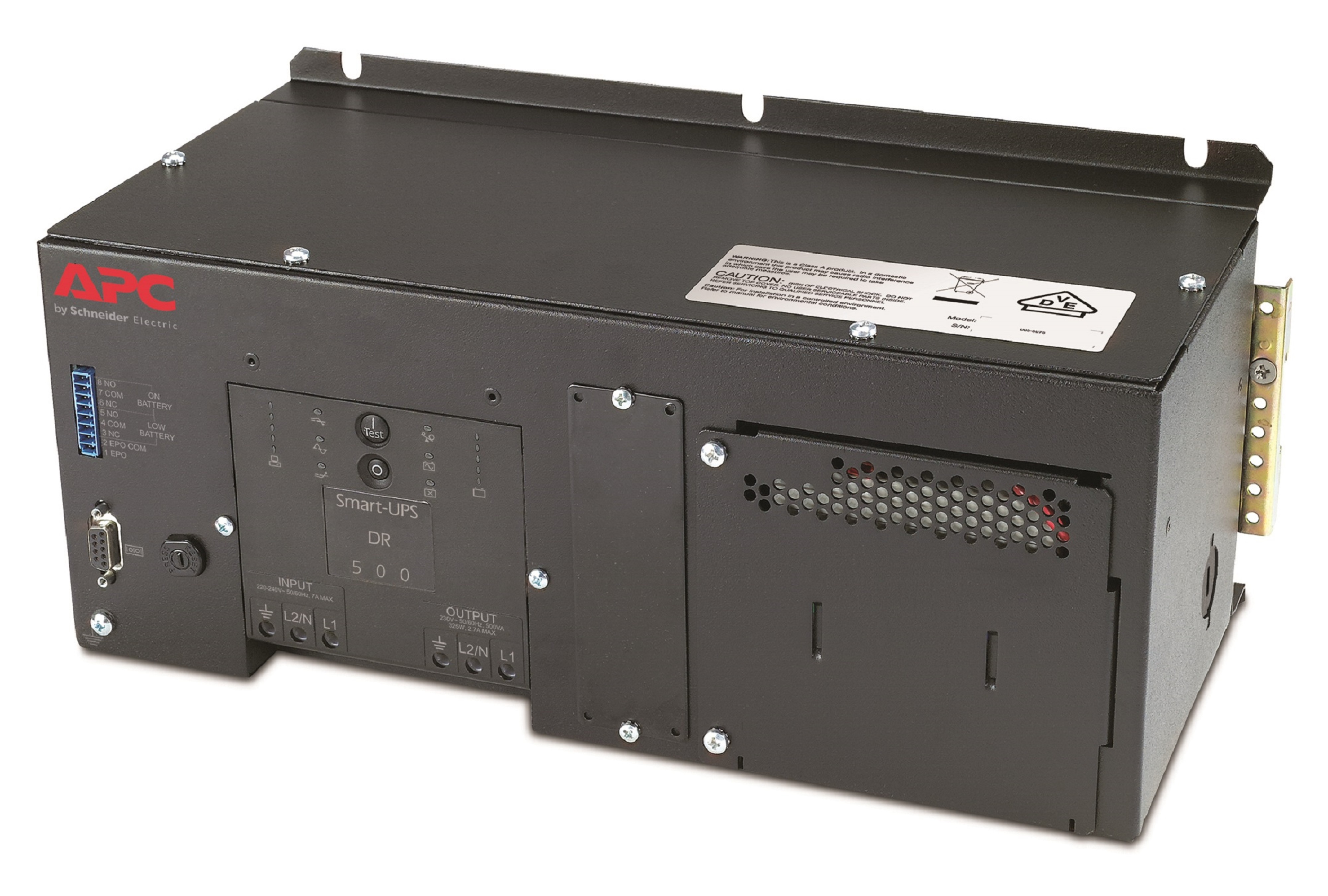 APC DIN-Rail UPS SUA500PDRI-S – 500VA, 230V, Power Module + Accu (SUA500PDRI-S) thumbnail