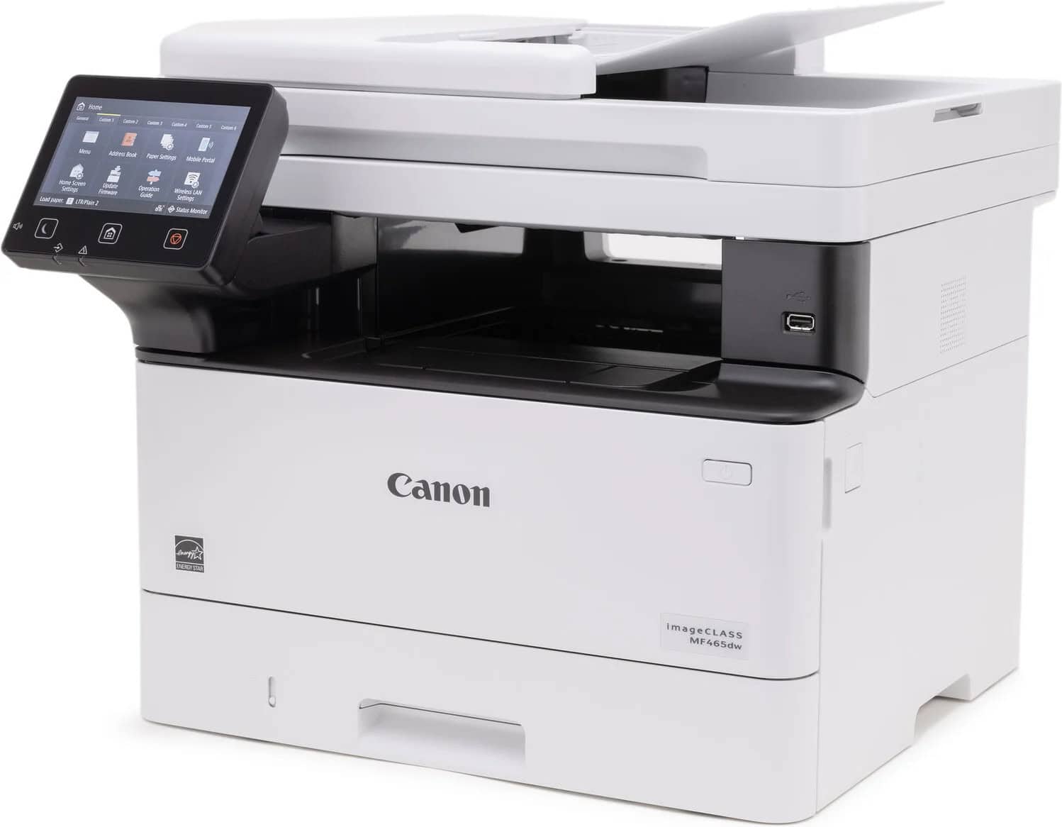 Canon i-SENSYS MF465dw 4in1 Laser-Multifunktion - A4, s/w, Drucker, Scanner, Kopierer, Fax, WLAN (5951C007) thumbnail