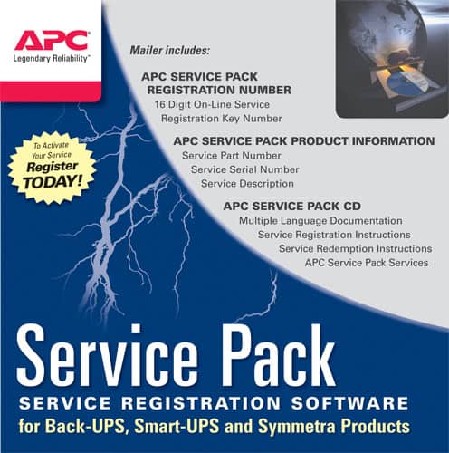 APC Service Pack 1 Year Extended Warranty (WBEXTWAR1YR-SP-08) thumbnail
