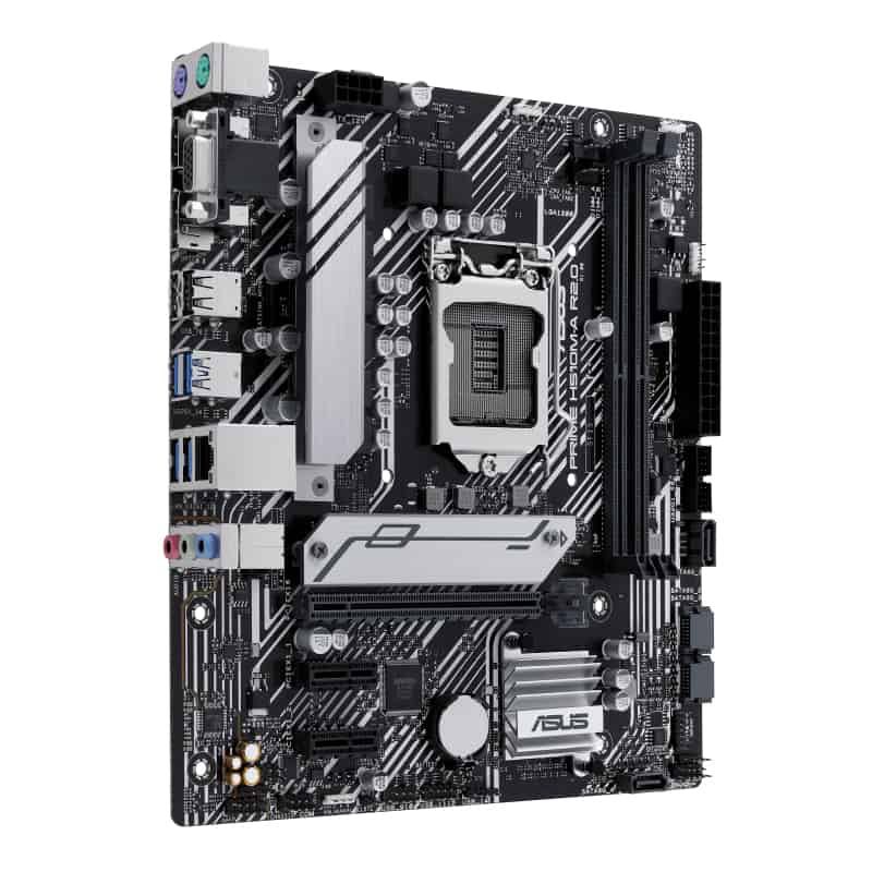 ASUS PRIME H510M-A R2.0 Intel H470 LGA 1200 (Socket H5) micro ATX (90MB1FP0-M0EAY0) thumbnail