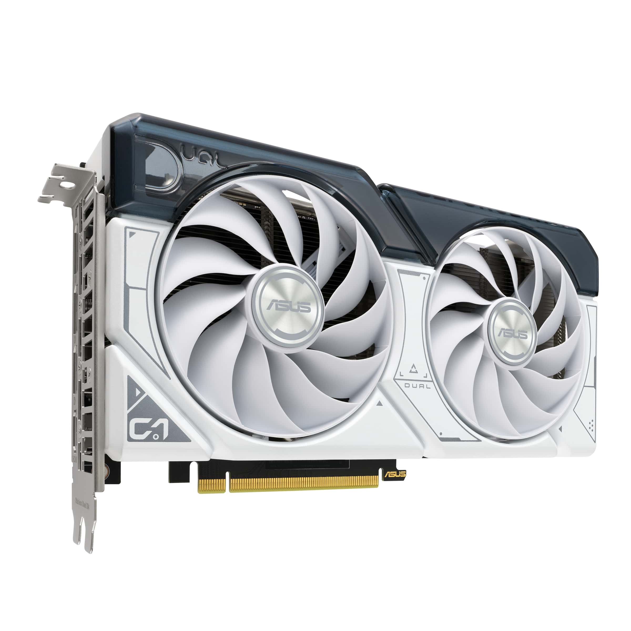 ASUS Dual -RTX4060-O8G-WHITE NVIDIA GeForce RTX­ 4060 8 GB GDDR6 (90YV0JC2-M0NA00) thumbnail