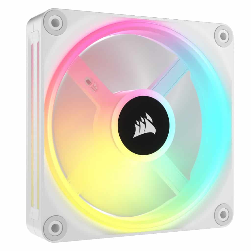 Corsair CO-9051005-WW koelsysteem voor computers Computer behuizing Ventilator 12 cm Wit 1 stuk(s) (CO-9051005-WW) thumbnail