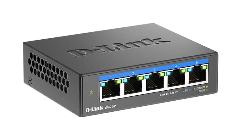 D-Link 5-poorts 2,5G Multi-Gigabit Desktop Switch (DMS-105/E) thumbnail