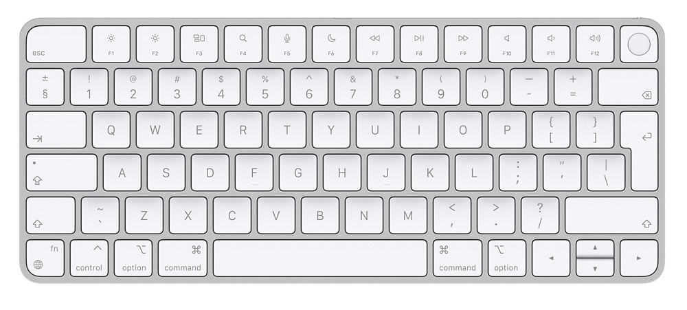 Apple Magic toetsenbord USB + Bluetooth Engels Aluminium, Wit (MK293Z/A) thumbnail