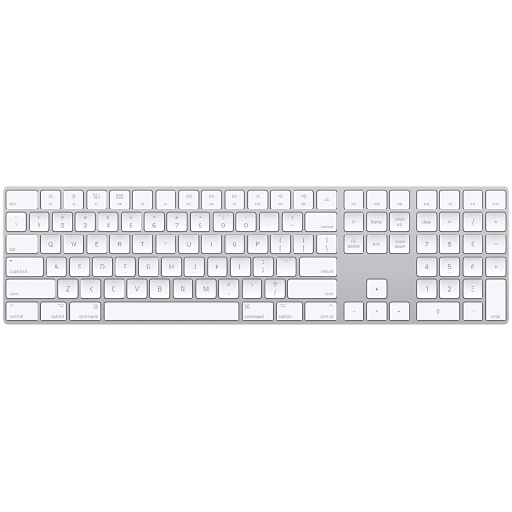 Apple MQ052LB/A toetsenbord Bluetooth QWERTY Amerikaans Engels Wit (MQ052LB/A) thumbnail