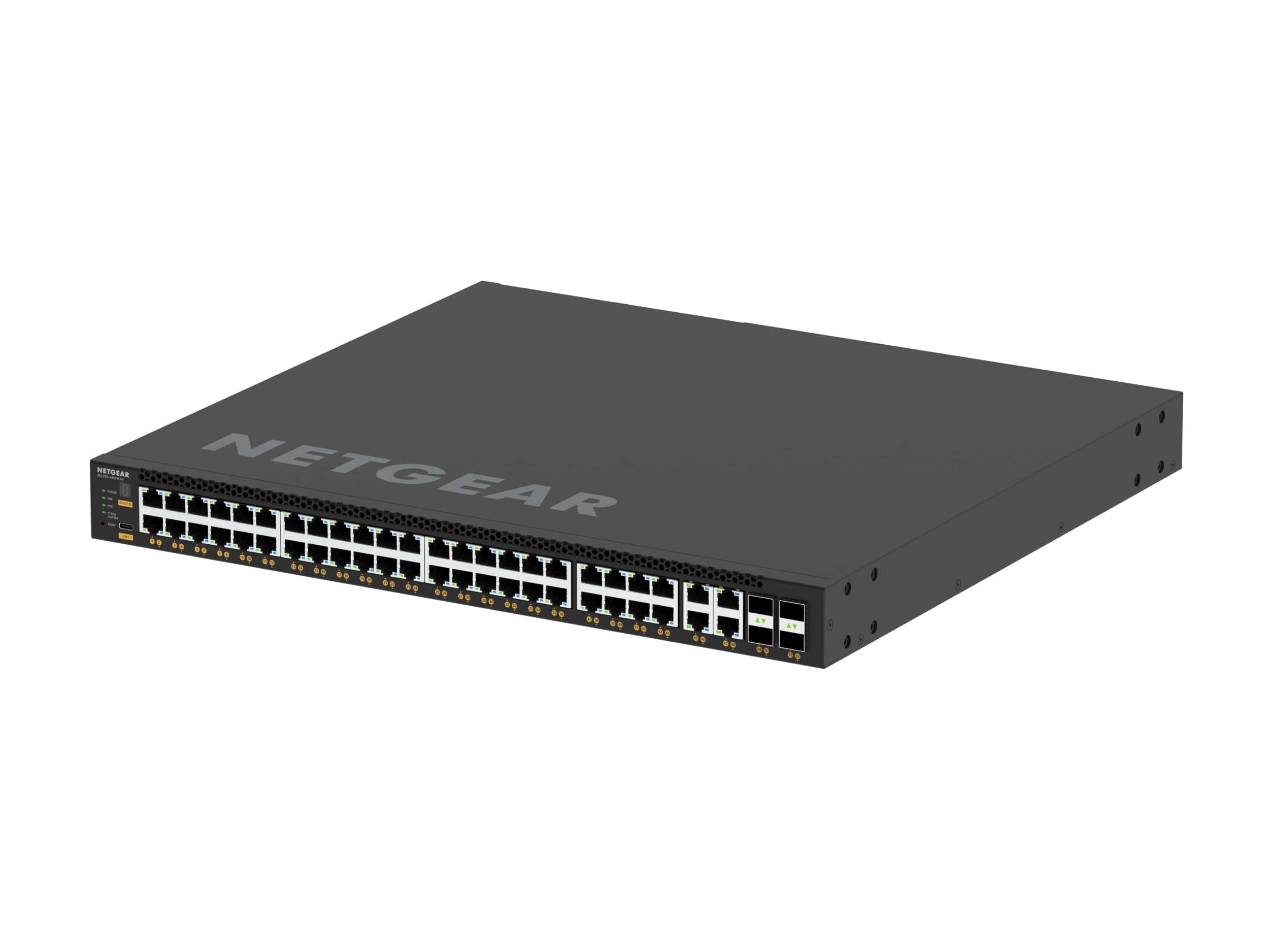 NETGEAR M4350-44M4X4V Managed L3 2.5G Ethernet (100/1000/2500) Power over Ethernet (PoE) 1U Zwart (MSM4352-100NES) thumbnail