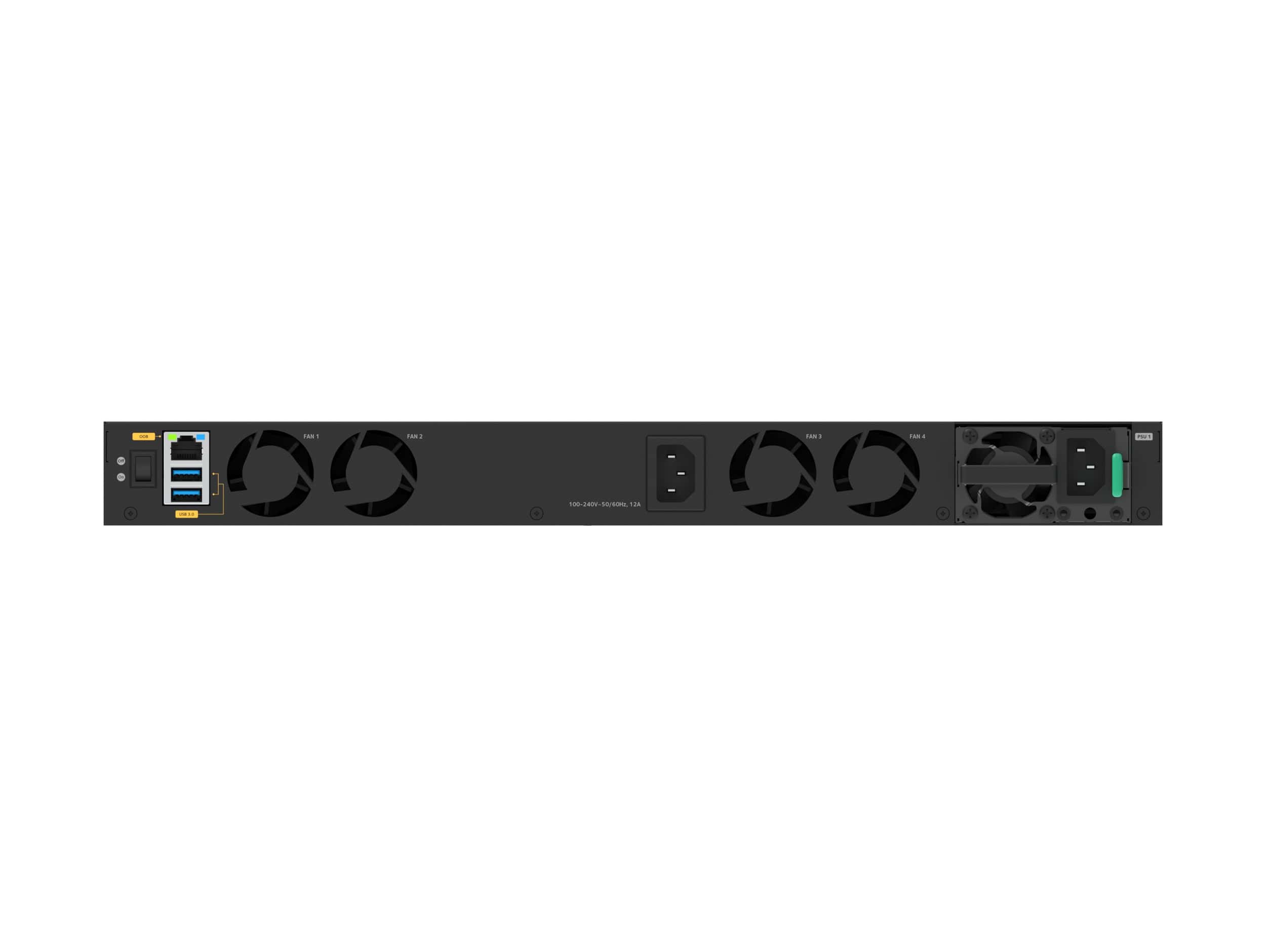 NETGEAR M4350-24X4V Managed L3 10G Ethernet (100/1000/10000) Power over Ethernet (PoE) 1U Zwart (XSM4328CV-100NES) thumbnail