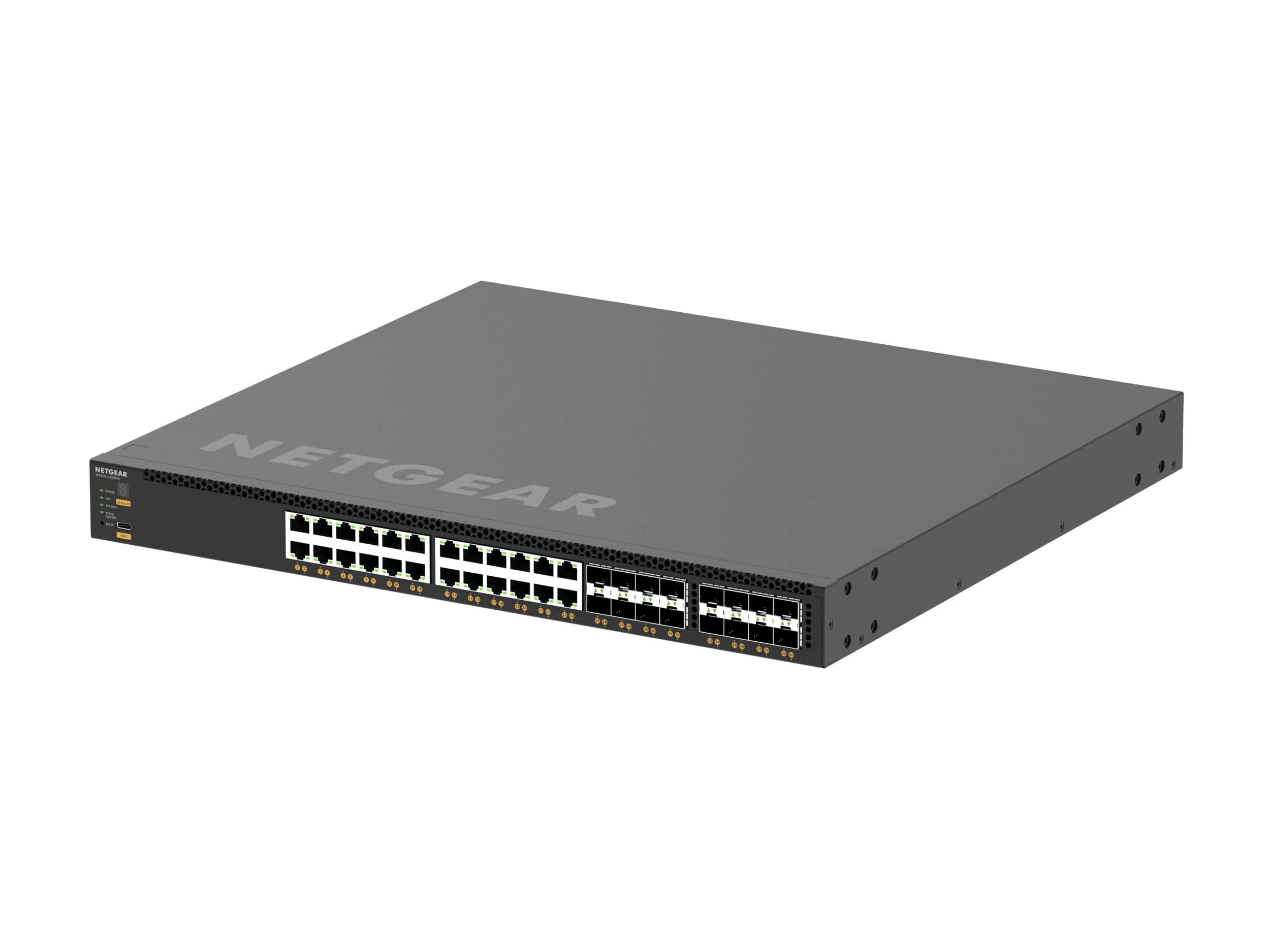 NETGEAR M4350-24X8F8V Managed L3 10G Ethernet (100/1000/10000) Power over Ethernet (PoE) 1U Zwart (XSM4340V-100NES) thumbnail