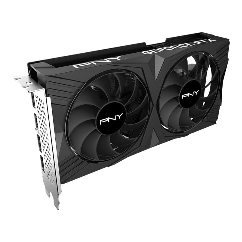 PNY GeForce RTX 4060 8GB VERTO Dual Fan DLSS 3 NVIDIA GDDR6 (VCG40608DFXPB1) thumbnail
