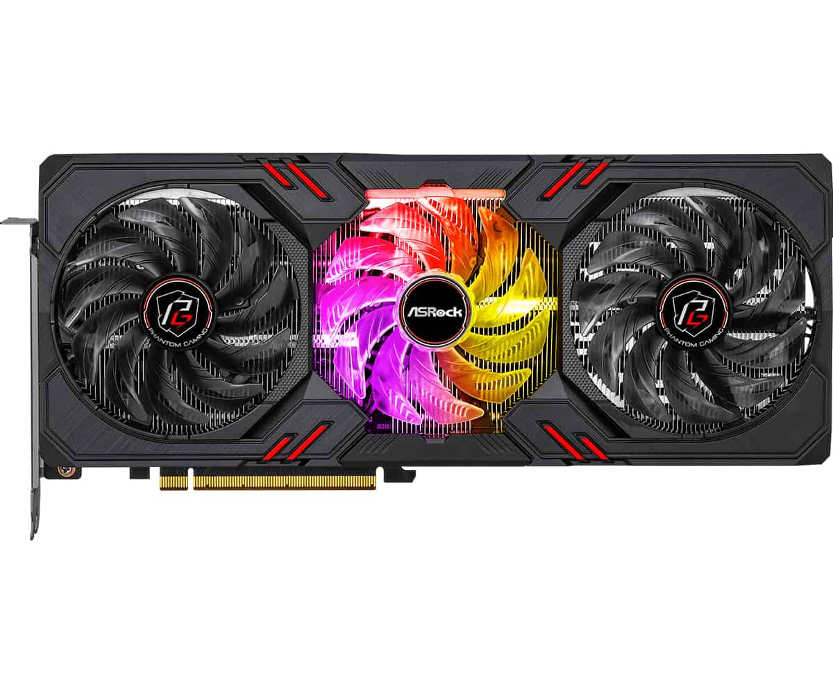 Asrock Phantom Gaming Intel Arc A770 D 8GB OC GDDR6 (90-GA3TZZ-00UANF) thumbnail