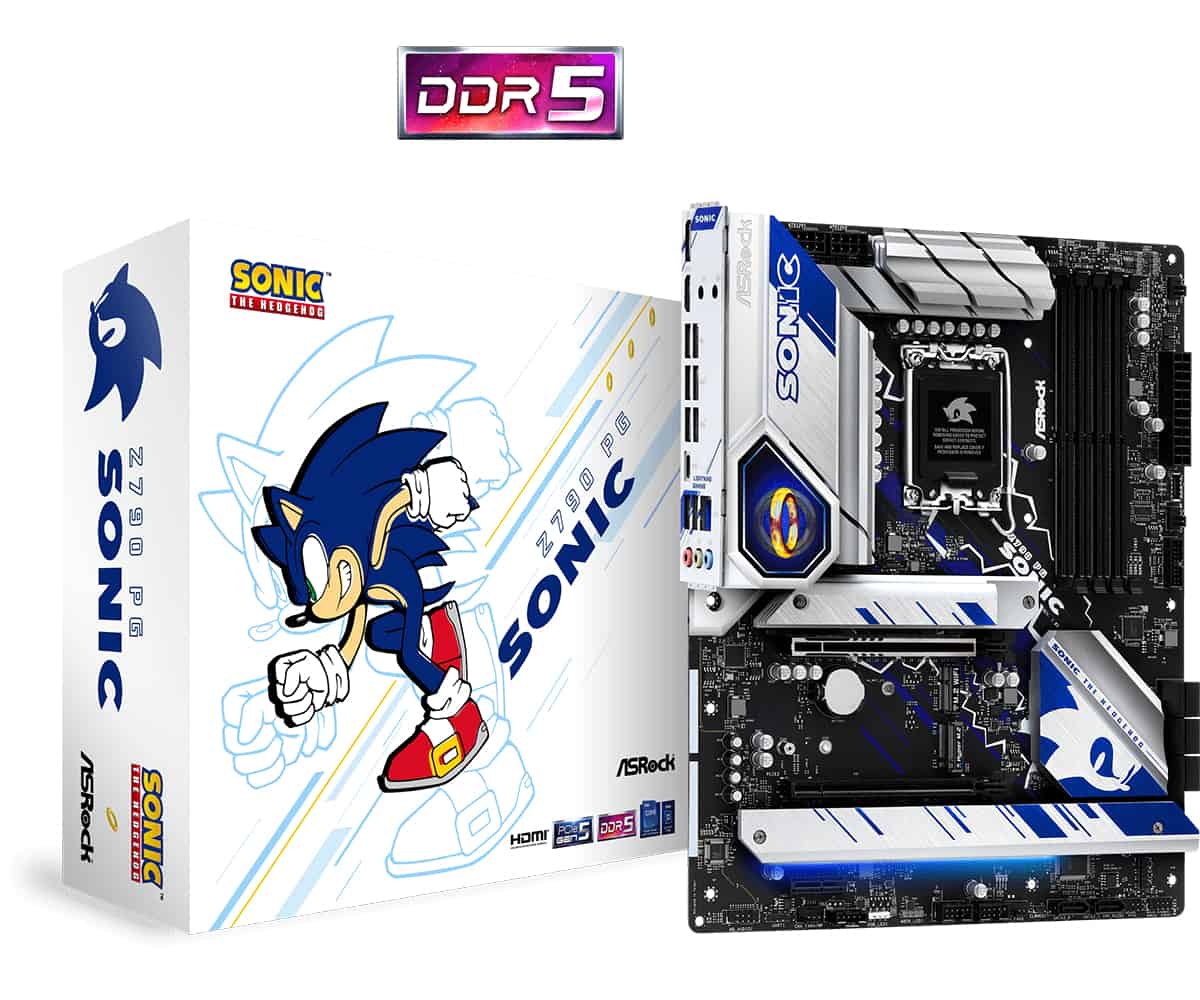 Asrock Z790 PG SONIC Intel Z790 LGA 1700 ATX (90-MXBKF0-A0UAYZ) thumbnail