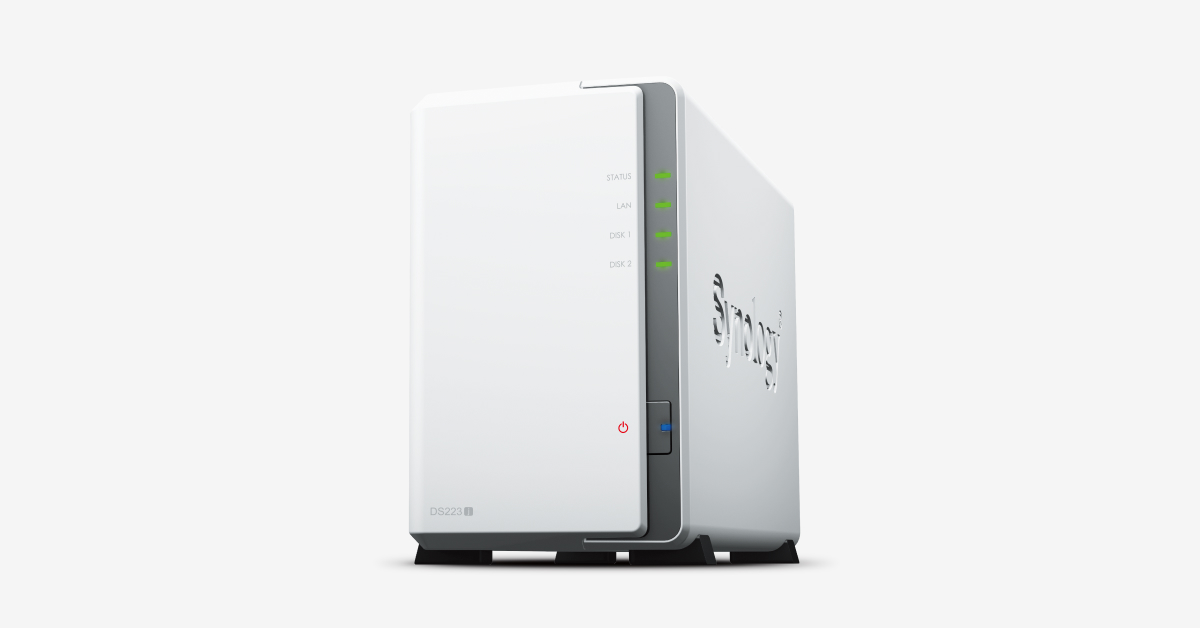 Synology DS223j RED 12TB (2x 6TB) (DS223J-26R) thumbnail