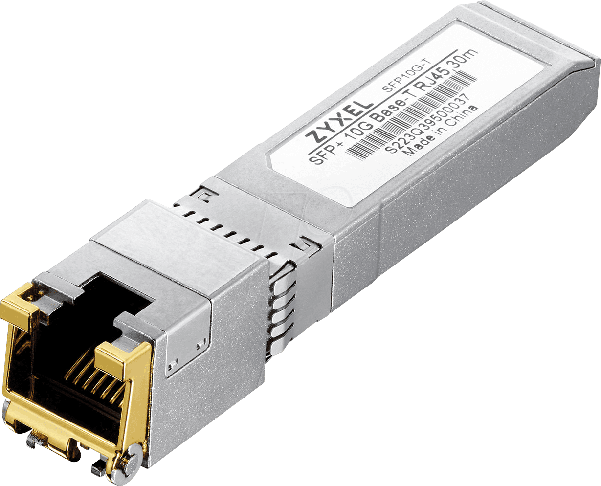 Zyxel SFP+ 10GB to 10GB RJ45 Module (SFP10G-T-ZZ0101F) thumbnail