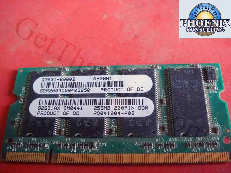 HP Memory. 256Mb Dimm (Q2631) thumbnail