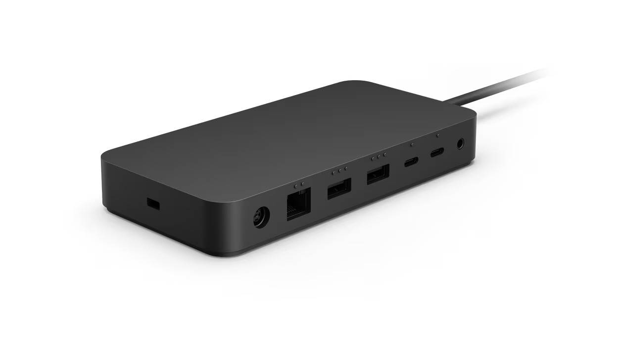 Microsoft Surface Thunderbolt 4 Dock Zwart (T8H-00002) thumbnail