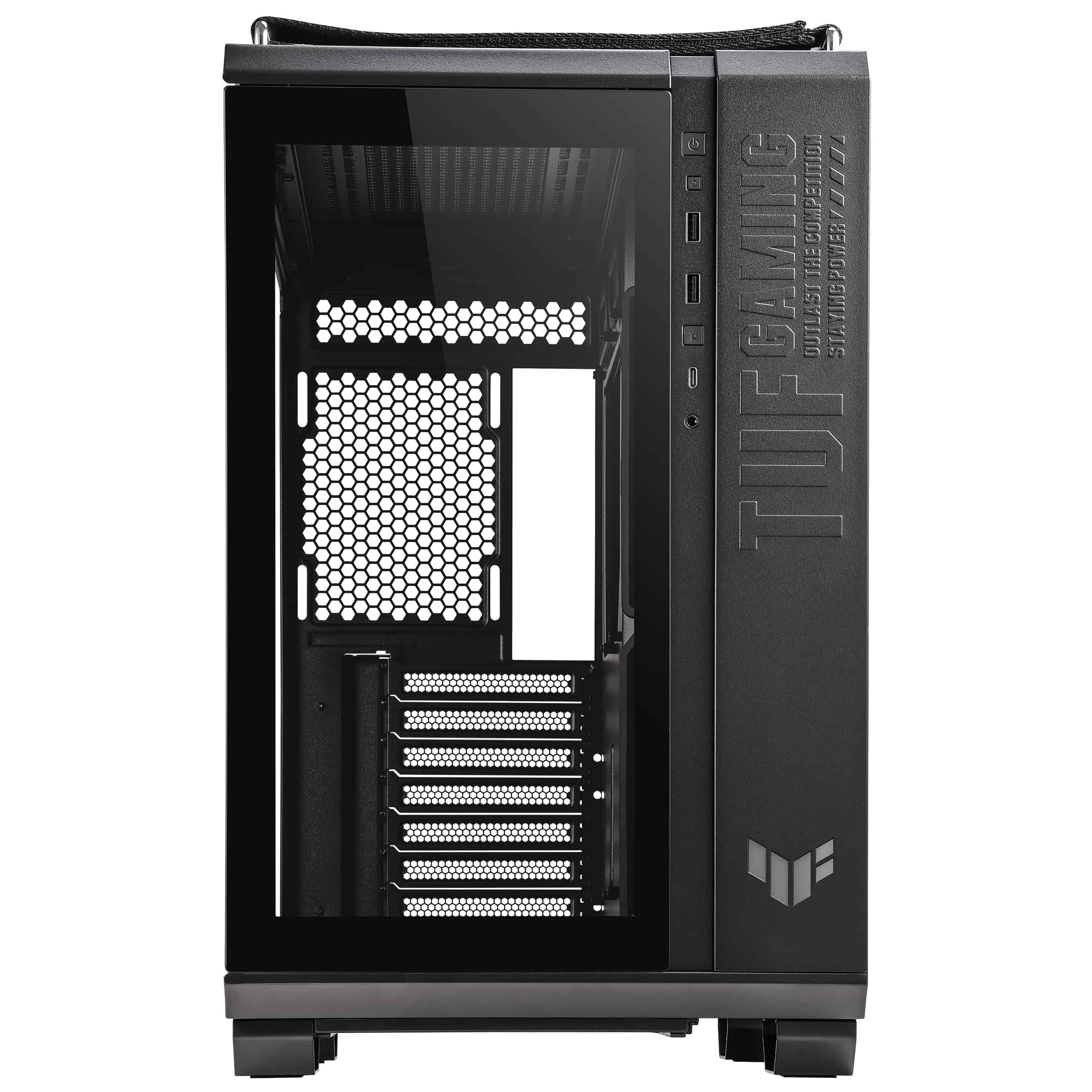 ASUS TUF Gaming GT502 Midi Tower Zwart (90DC0090-B09000) thumbnail