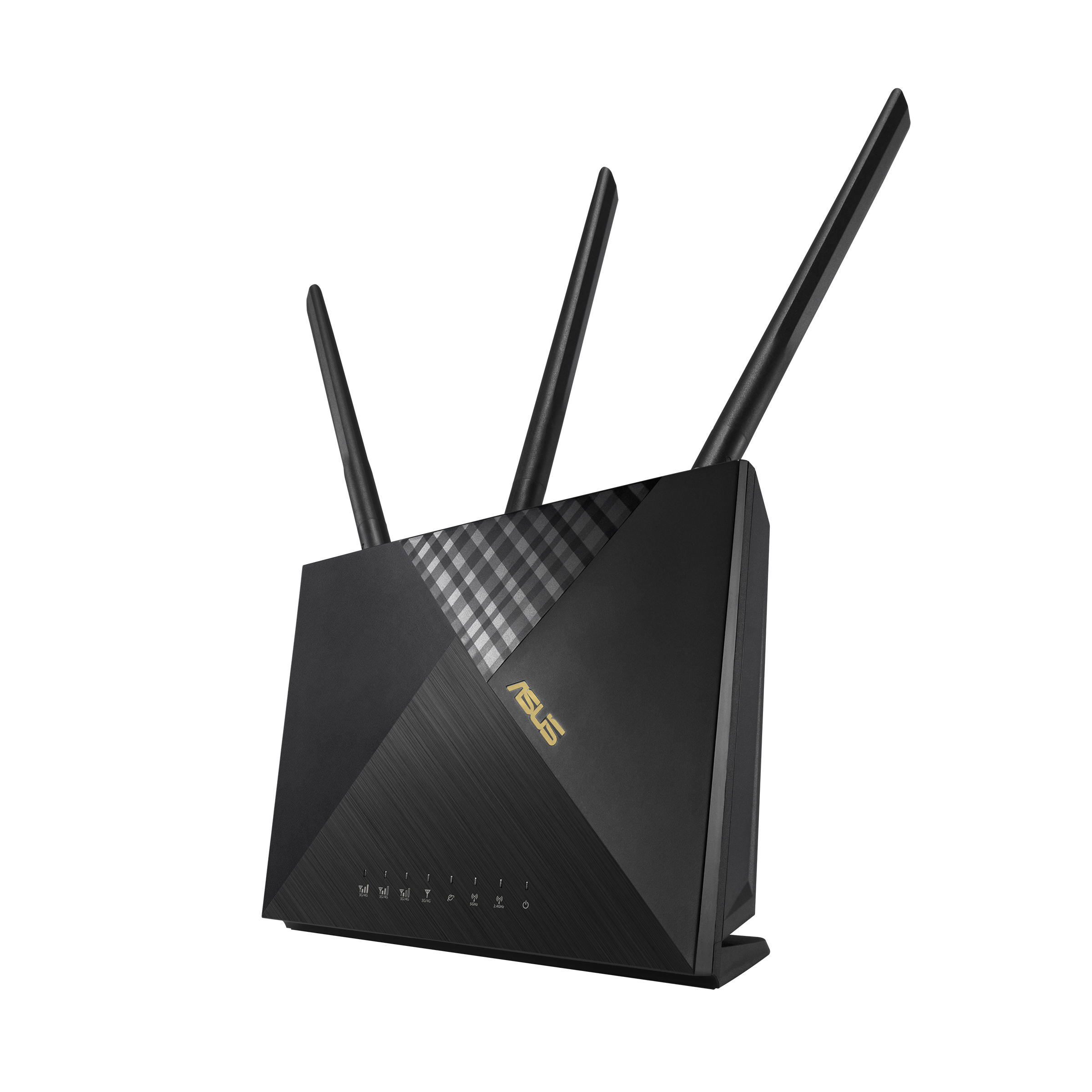 ASUS 4G-AX56 draadloze router Gigabit Ethernet Dual-band (2.4 GHz / 5 GHz) Zwart (90IG06G0-MO3110) thumbnail
