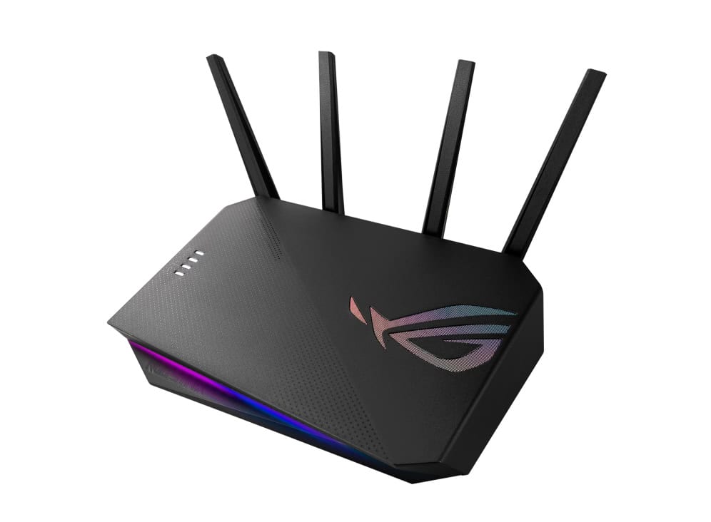 ASUS ROG STRIX GS-AX5400 draadloze router Gigabit Ethernet Dual-band (2.4 GHz / 5 GHz) Zwart (90IG06L0-MO3R10) thumbnail