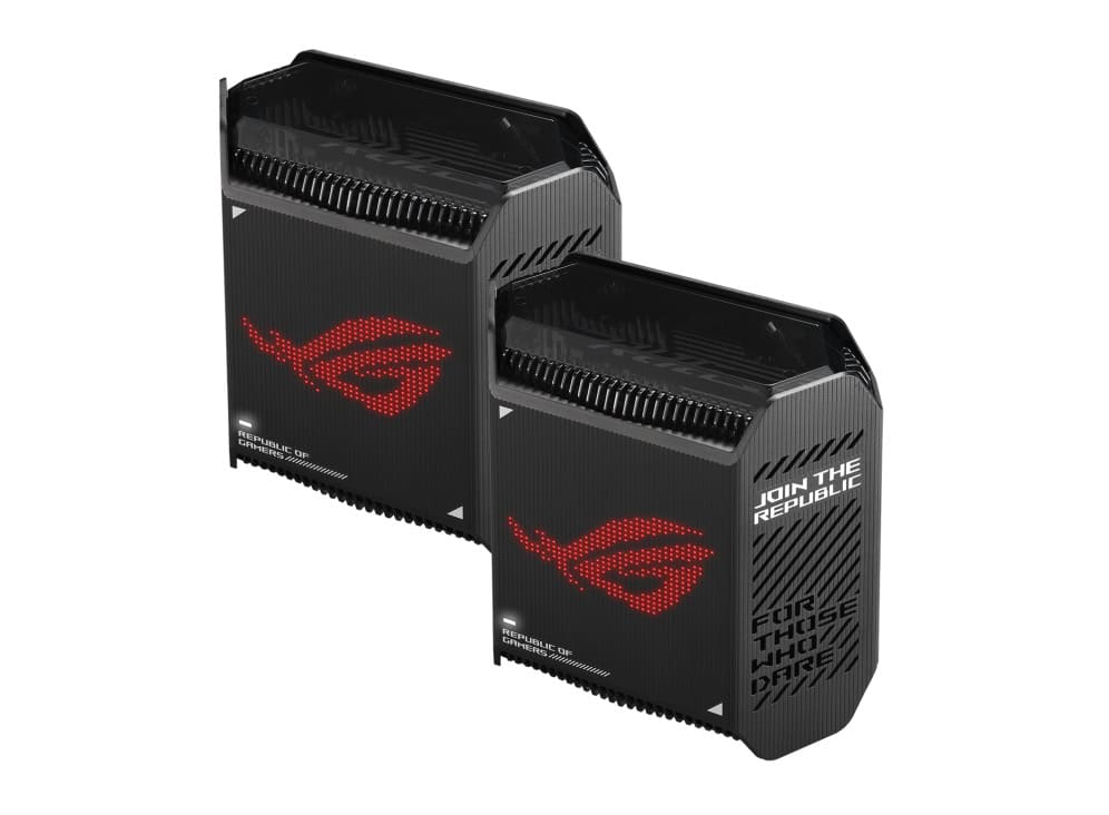 ASUS ROG Rapture GT6 (B-2-PK) Tri-band (2.4 GHz / 5 GHz / 5 GHz) Wi-Fi 6 (802.11ax) Zwart 4 Intern (90IG07F0-MU9A20) thumbnail