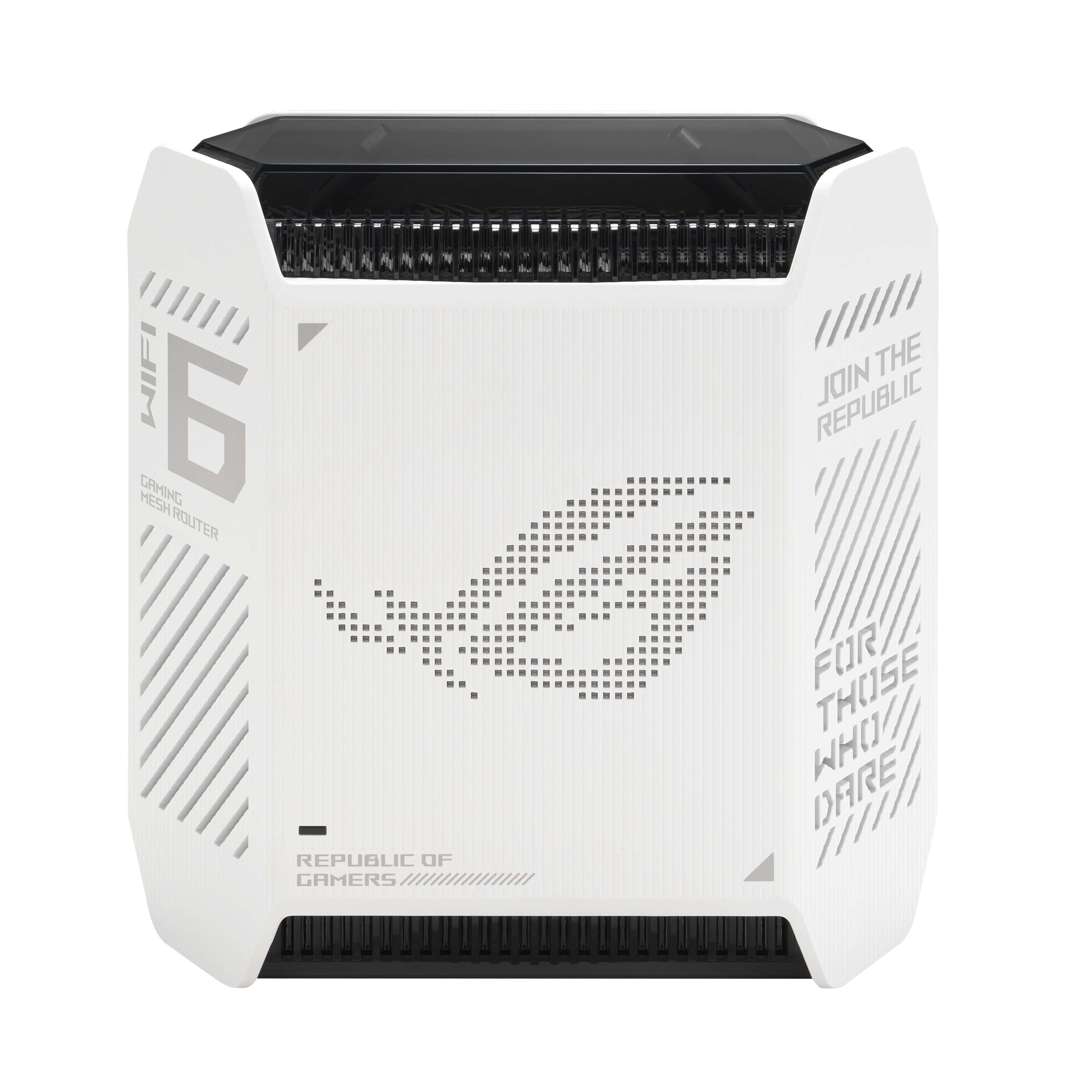 ASUS ROG Rapture GT6 Tri-band (2.4 GHz / 5 GHz / 5 GHz) Wi-Fi 6 (802.11ax) Wit 4 Intern (90IG07F0-MU9A30) thumbnail
