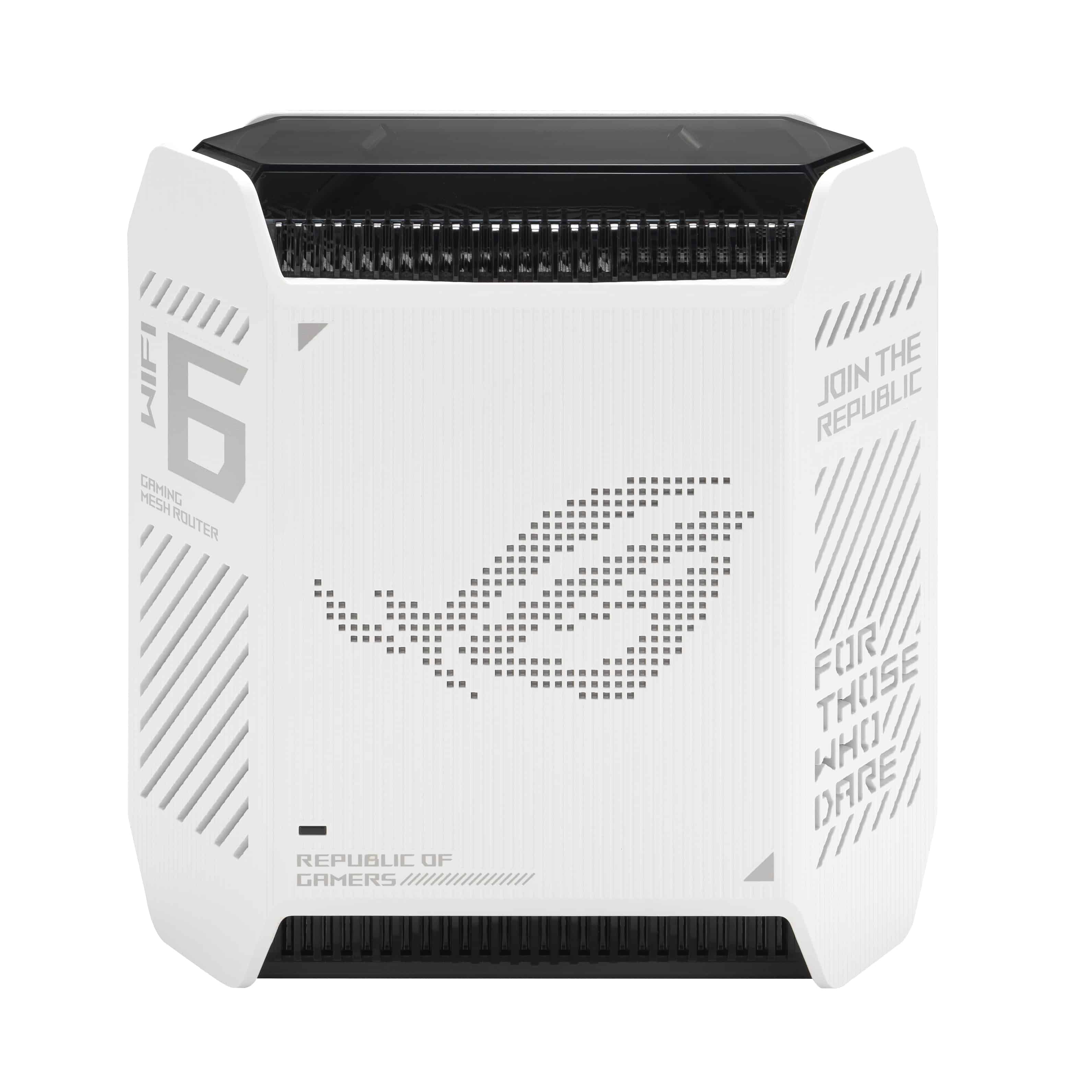 ASUS ROG Rapture GT6 Tri-band (2.4 GHz / 5 GHz / 5 GHz) Wi-Fi 6 (802.11ax) Wit 4 Intern (90IG07F0-MU9A30) thumbnail