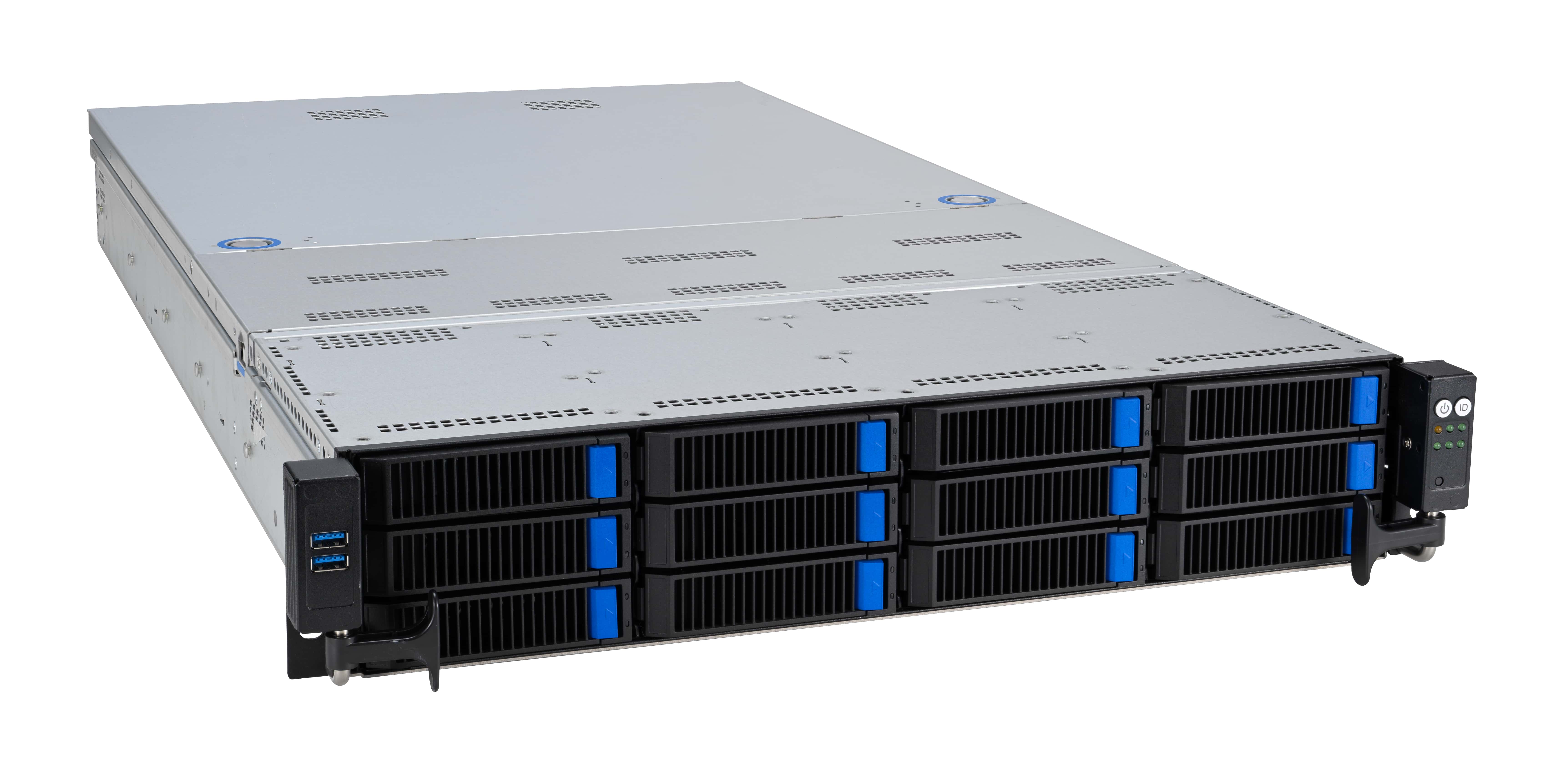 ASUS RS720A-E12-RS12 Socket SP5 Rack (2U) Grijs (90SF02E1-M005U0) thumbnail