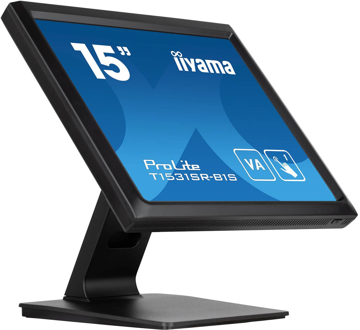 iiyama T1531SR-B1S computer monitor 38,1 cm (15") 1024 x 768 Pixels XGA LCD Touchscreen Zwart (T1531SR-B1S) thumbnail