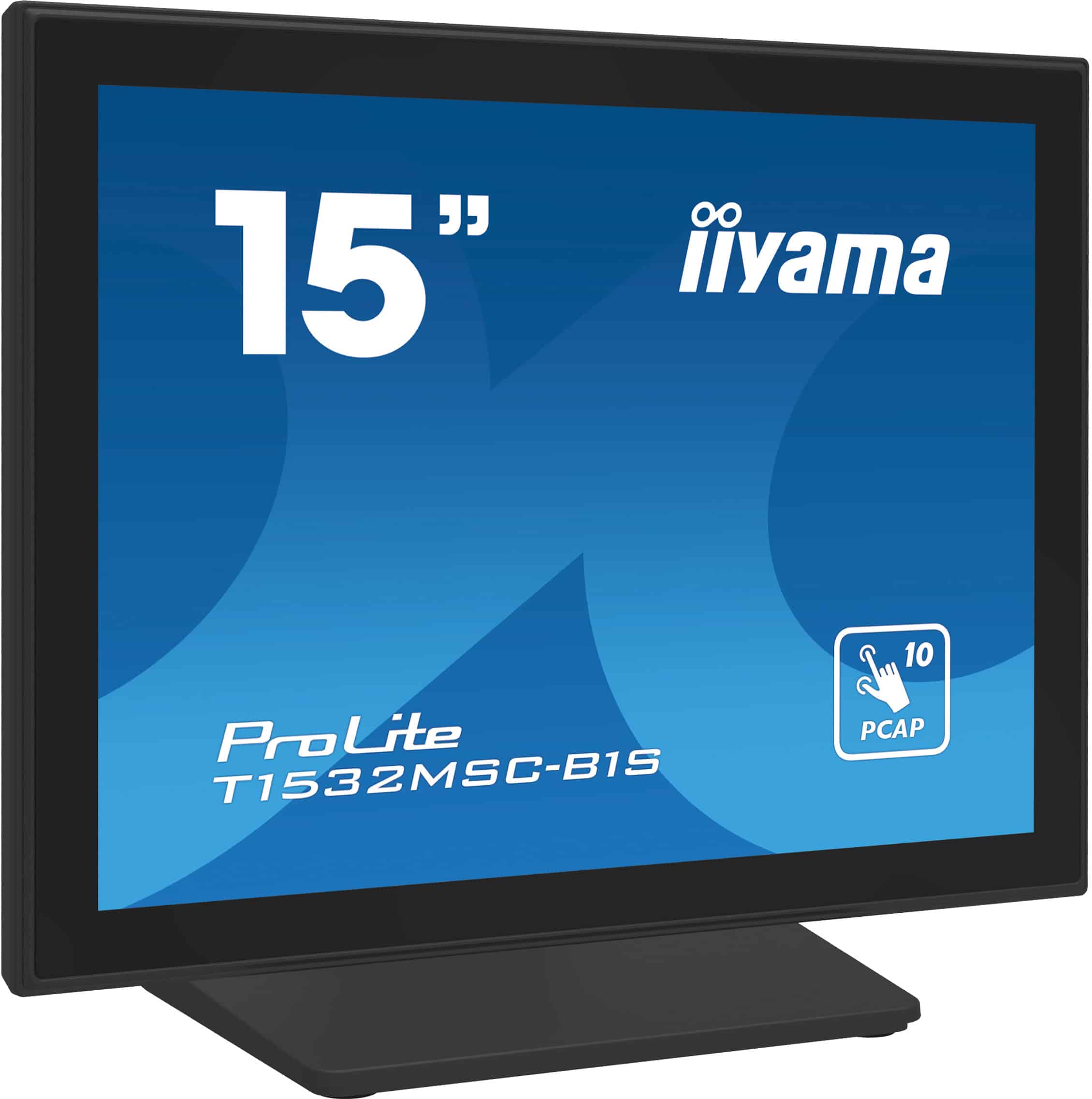 iiyama ProLite T1532MSC-B1S computer monitor 38,1 cm (15") 1024 x 768 Pixels XGA LCD Touchscreen Zwart (T1532MSC-B1S) thumbnail