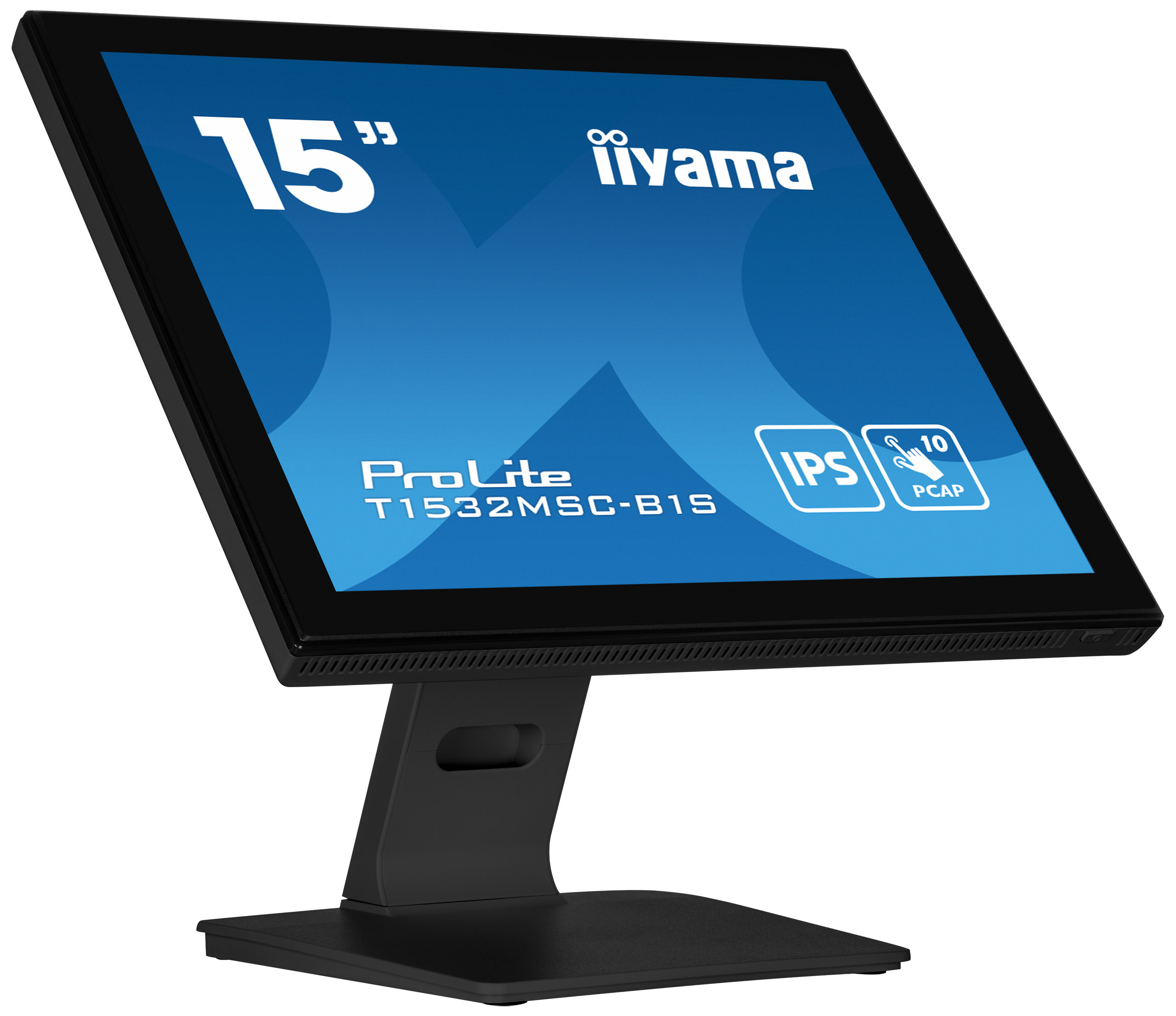 iiyama ProLite T1532MSC-B1S computer monitor 38,1 cm (15") 1024 x 768 Pixels XGA LCD Touchscreen Zwart (T1532MSC-B1S) thumbnail