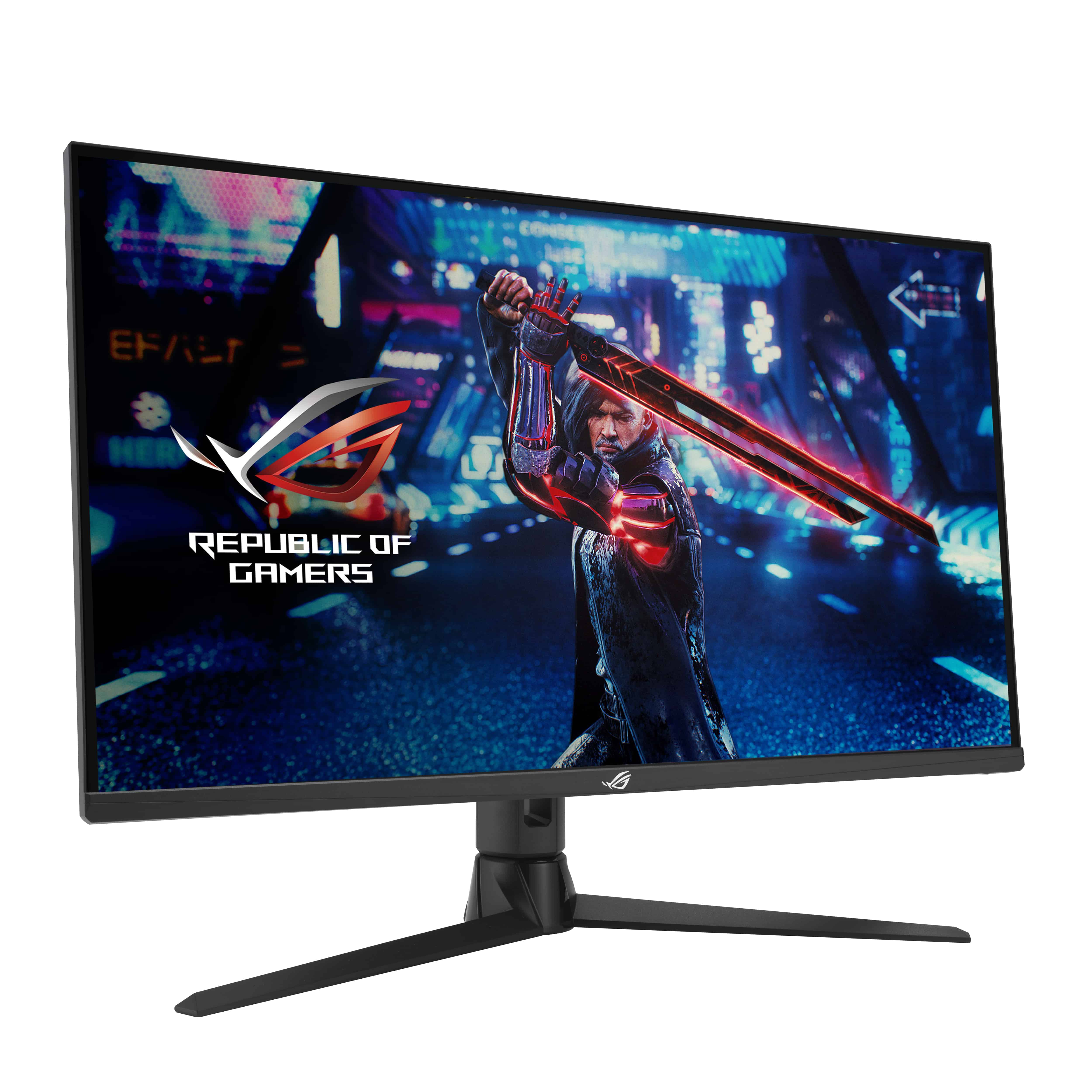 ASUS ROG Strix XG32UQ 81,3 cm (32") 3840 x 2160 Pixels 4K Ultra HD LCD Zwart (90LM08B0-B01170) thumbnail