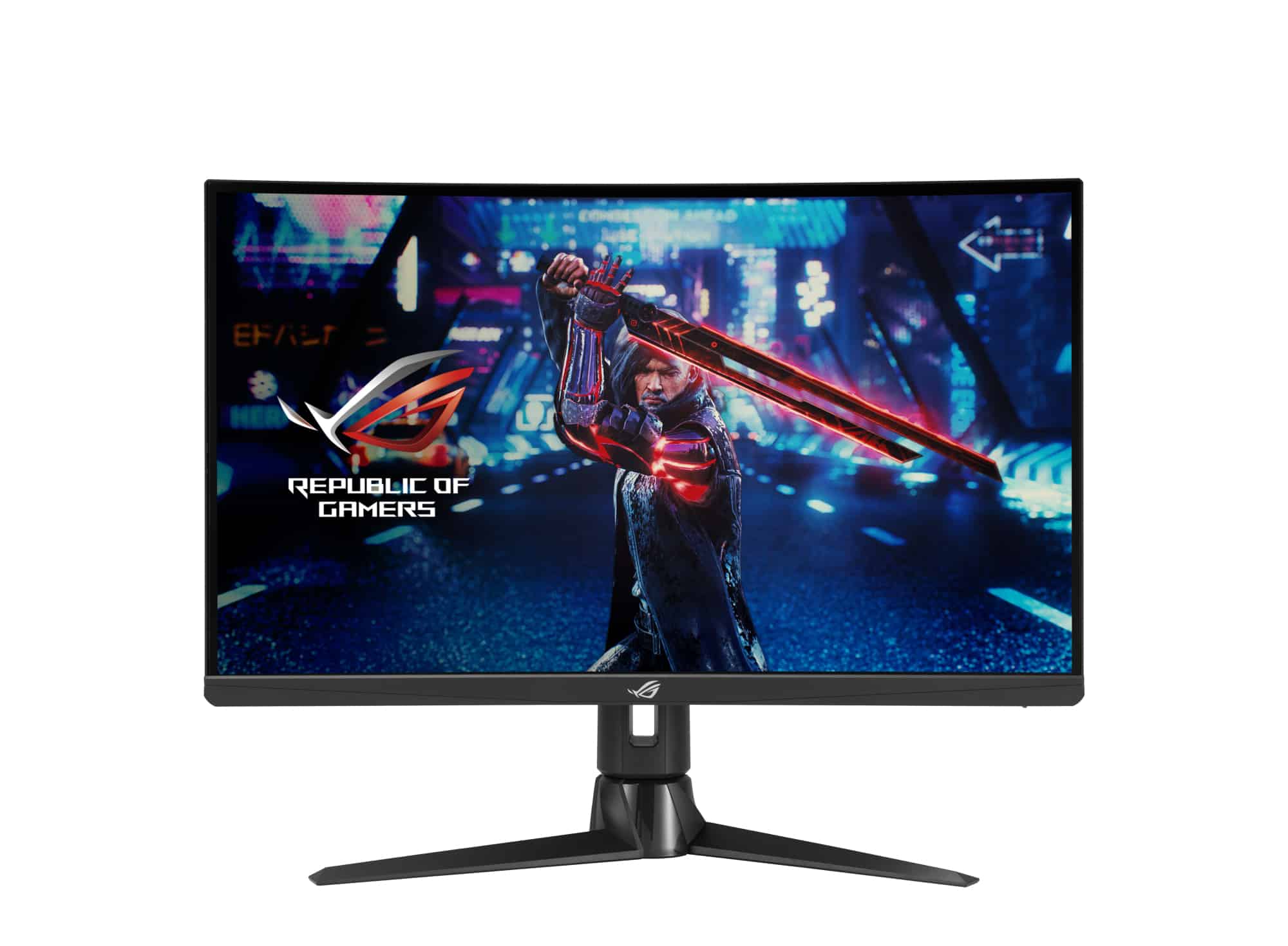 ASUS ROG Swift XG27AQV 68,6 cm (27) 2560 x 1440 Pixels Wide Quad HD Zwart (90LM08G0-B01A70) thumbnail
