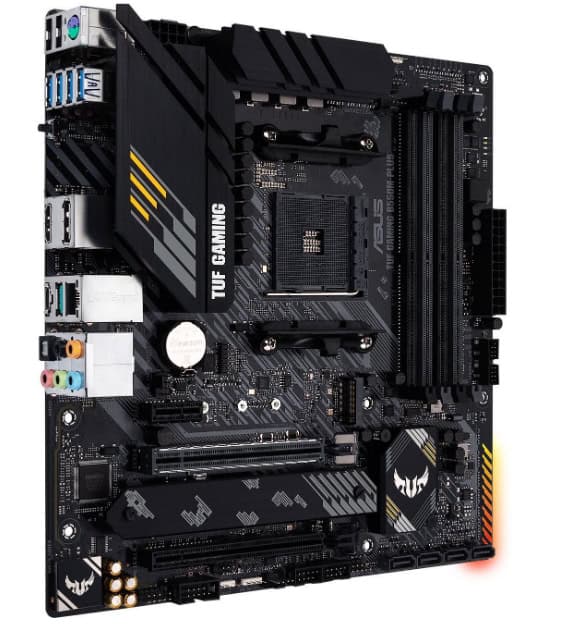 ASUS TUF GAMING B550M PLUS AMD B550 Socket AM4 micro ATX (90MB14A0-M0EAY0) thumbnail