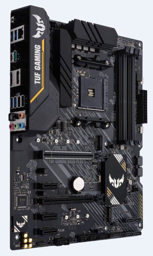 ASUS TUF GAMING B450-PLUS II AMD B450 Socket AM4 ATX (90MB1650-M0EAY0) thumbnail