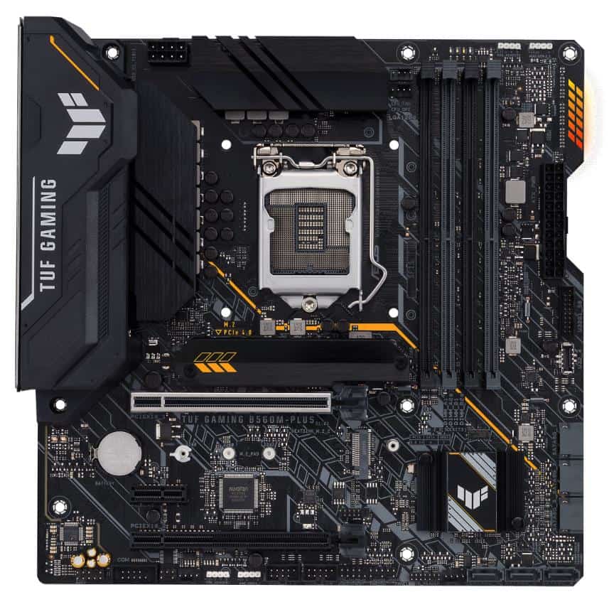 ASUS TUF GAMING B560M-PLUS Intel B560 LGA 1200 micro ATX (90MB1780-M0EAY0) thumbnail
