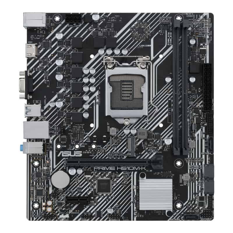 ASUS PRIME H510M-K Intel H510 LGA 1200 (Socket H5) micro ATX (90MB17N0-M0EAY0) thumbnail