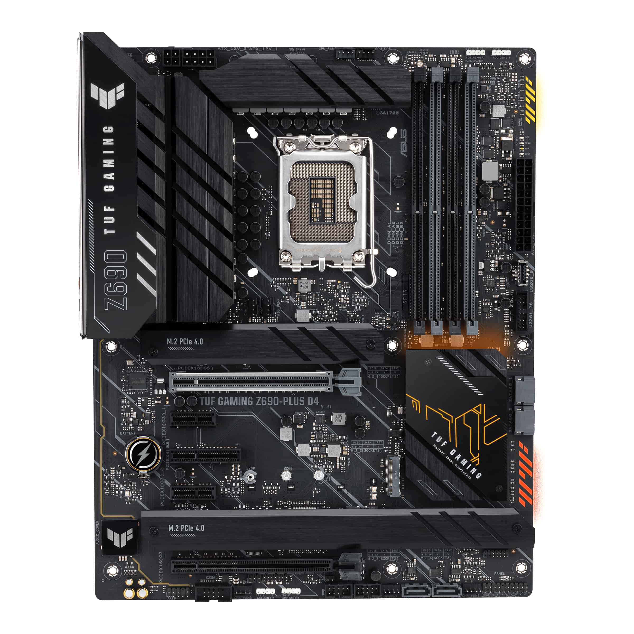 ASUS TUF GAMING Z690-PLUS D4 Intel Z690 LGA 1700 ATX (90MB18U0-M0EAY0) thumbnail