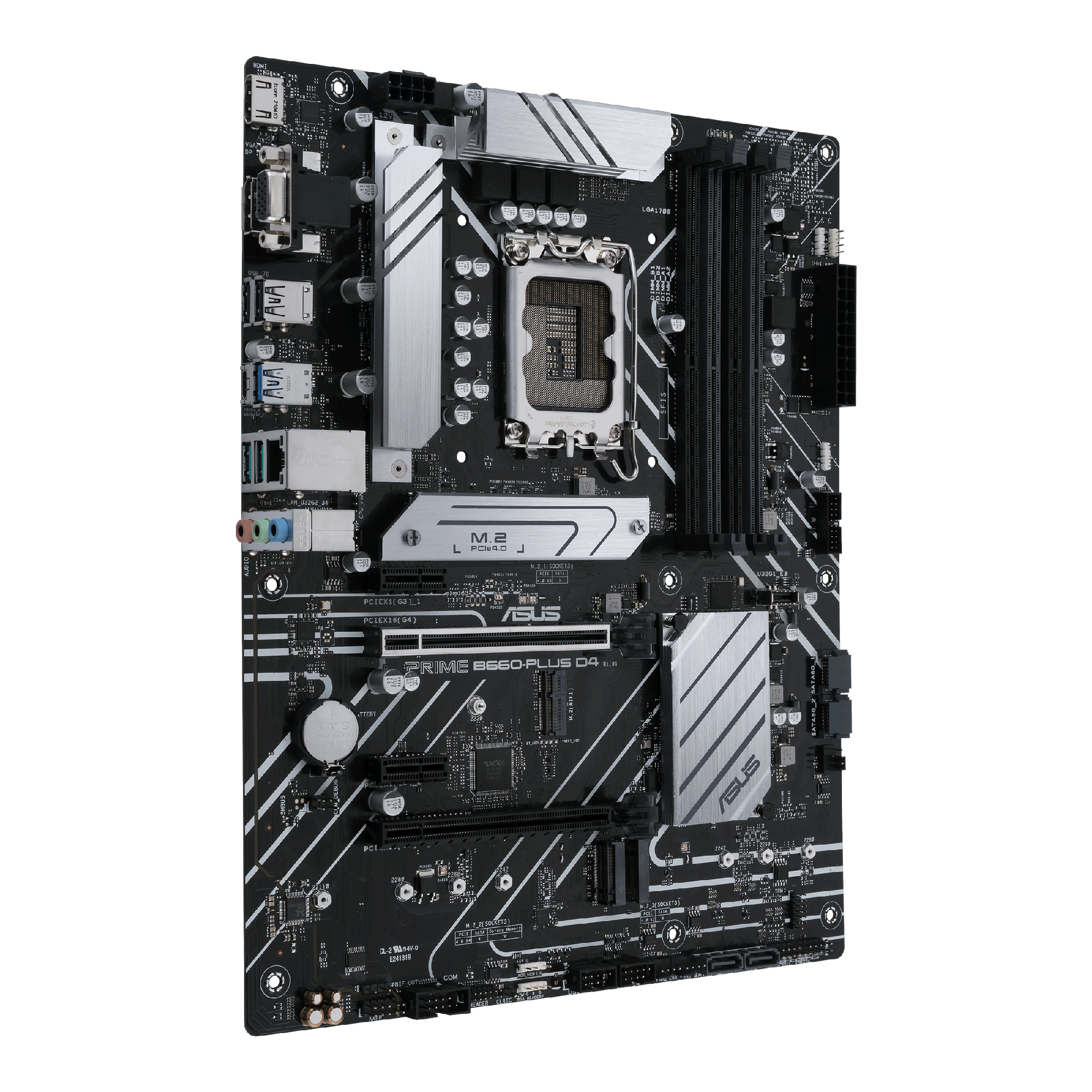 ASUS PRIME B660-PLUS D4 Intel B660 LGA 1700 ATX (90MB18X0-M1EAY0) thumbnail