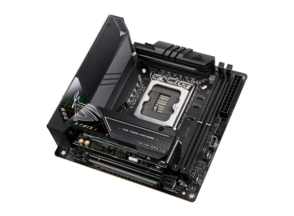 ASUS ROG-STRIX-Z690-I-GAMING-WIFI Intel Z690 LGA 1700 mini ITX (90MB1910-M0EAY0) thumbnail