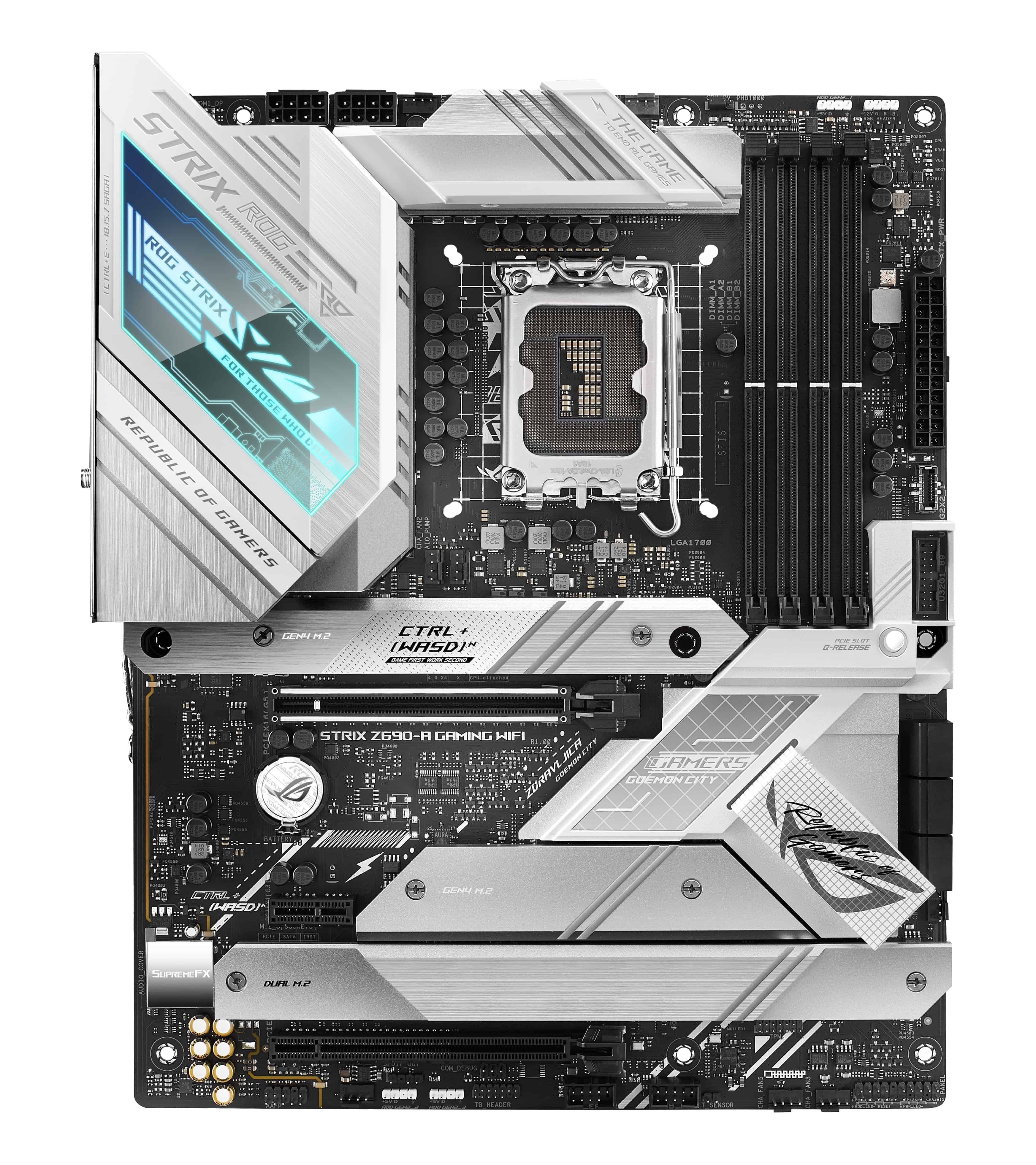 ASUS ROG STRIX Z690-A GAMING WIFI Intel Z690 LGA 1700 ATX (90MB1AP0-M0EAY0) thumbnail