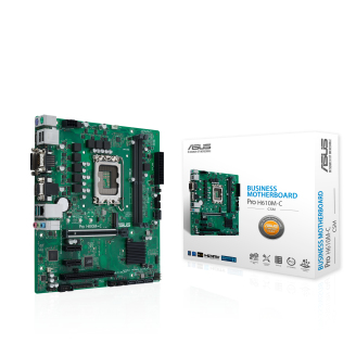 ASUS Pro H610M-C-CSM Intel H610 LGA 1700 micro ATX (90MB1AT0-M0EAYC) thumbnail