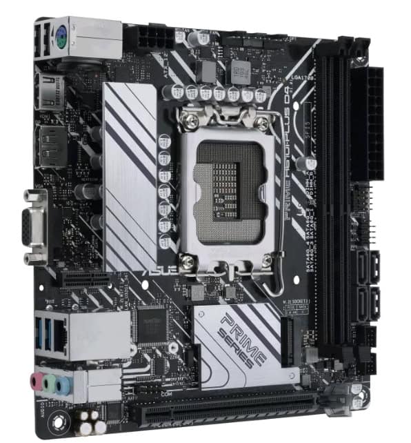 ASUS PRIME H610I-PLUS D4-CSM Intel H610 LGA 1700 mini ITX (90MB1B20-M0EAYC) thumbnail