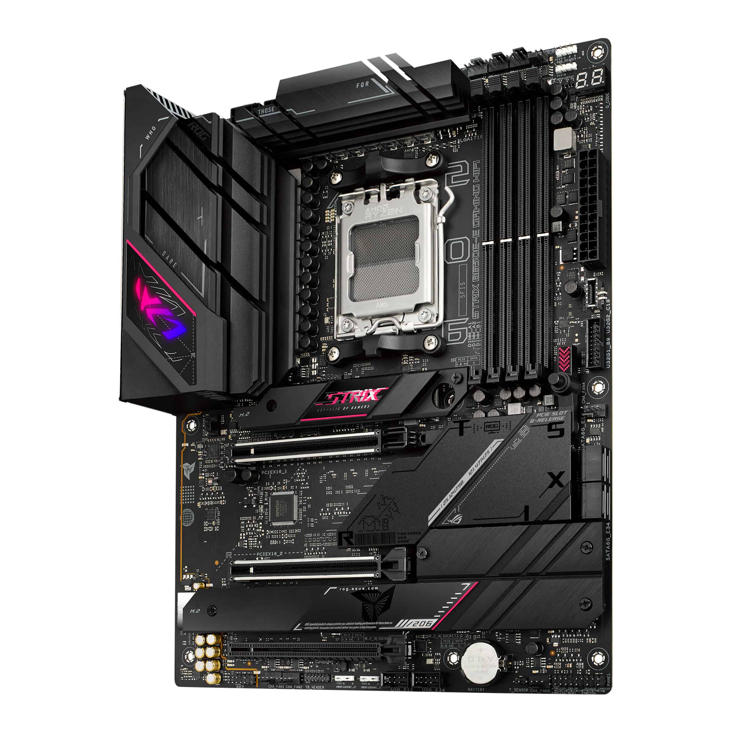 ASUS ROG STRIX B650E-E GAMING WIFI AMD B650 Socket AM5 ATX (90MB1BB0-M0EAY0) thumbnail