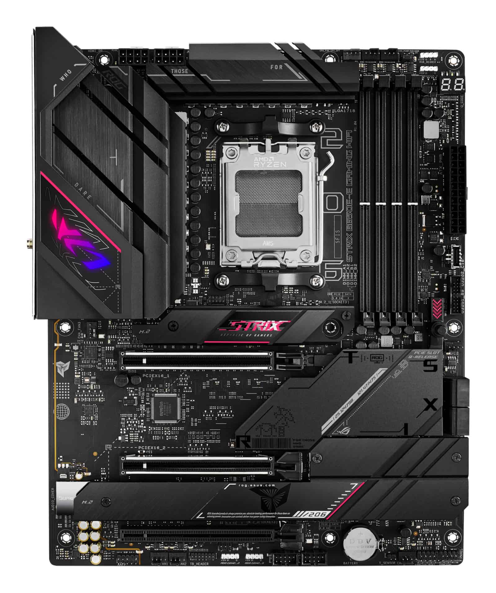 ASUS ROG STRIX B650E-E GAMING WIFI AMD B650 Socket AM5 ATX (90MB1BB0-M0EAY0) thumbnail