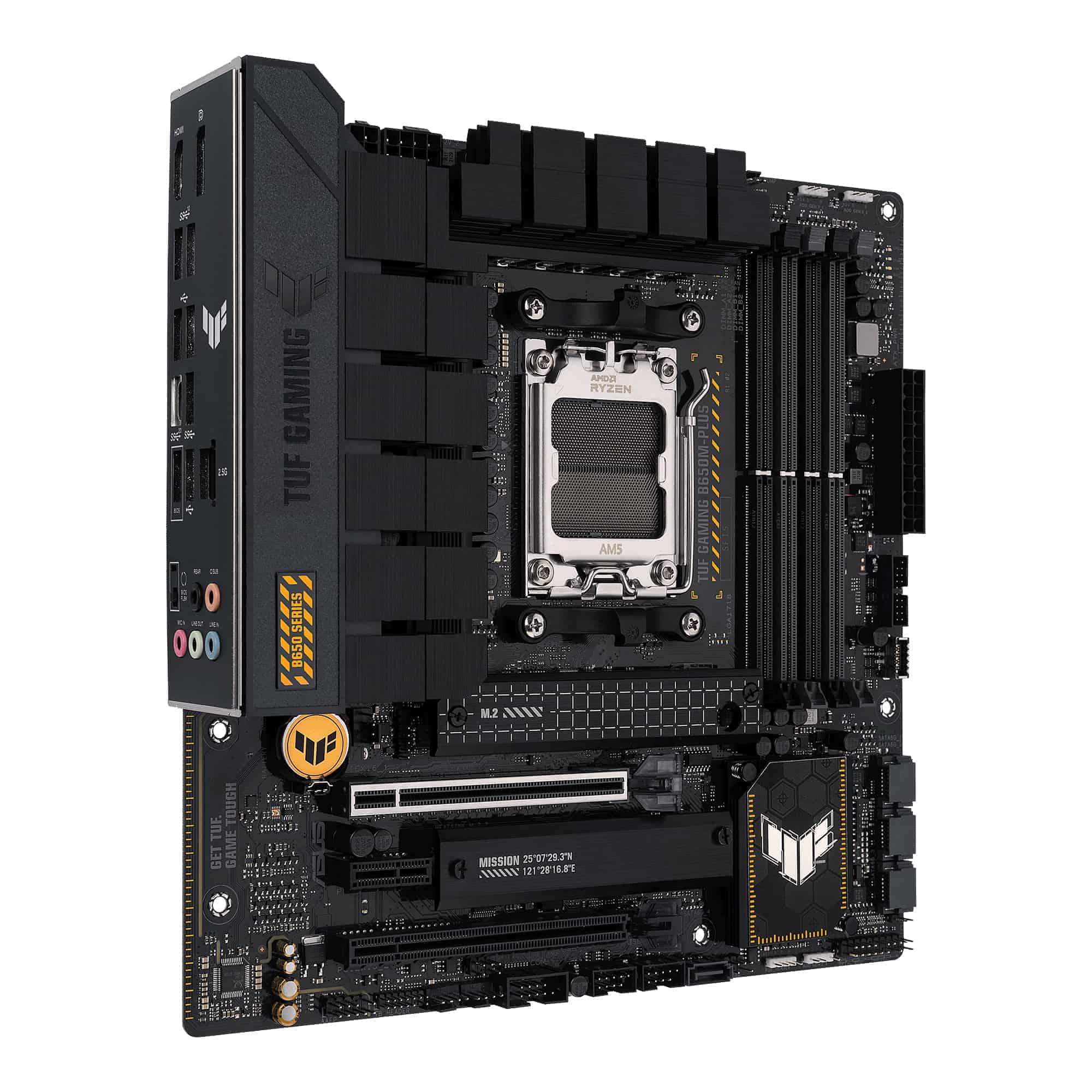 ASUS TUF GAMING B650M-PLUS AMD B650 Socket AM5 micro ATX (90MB1BG0-M0EAY0) thumbnail