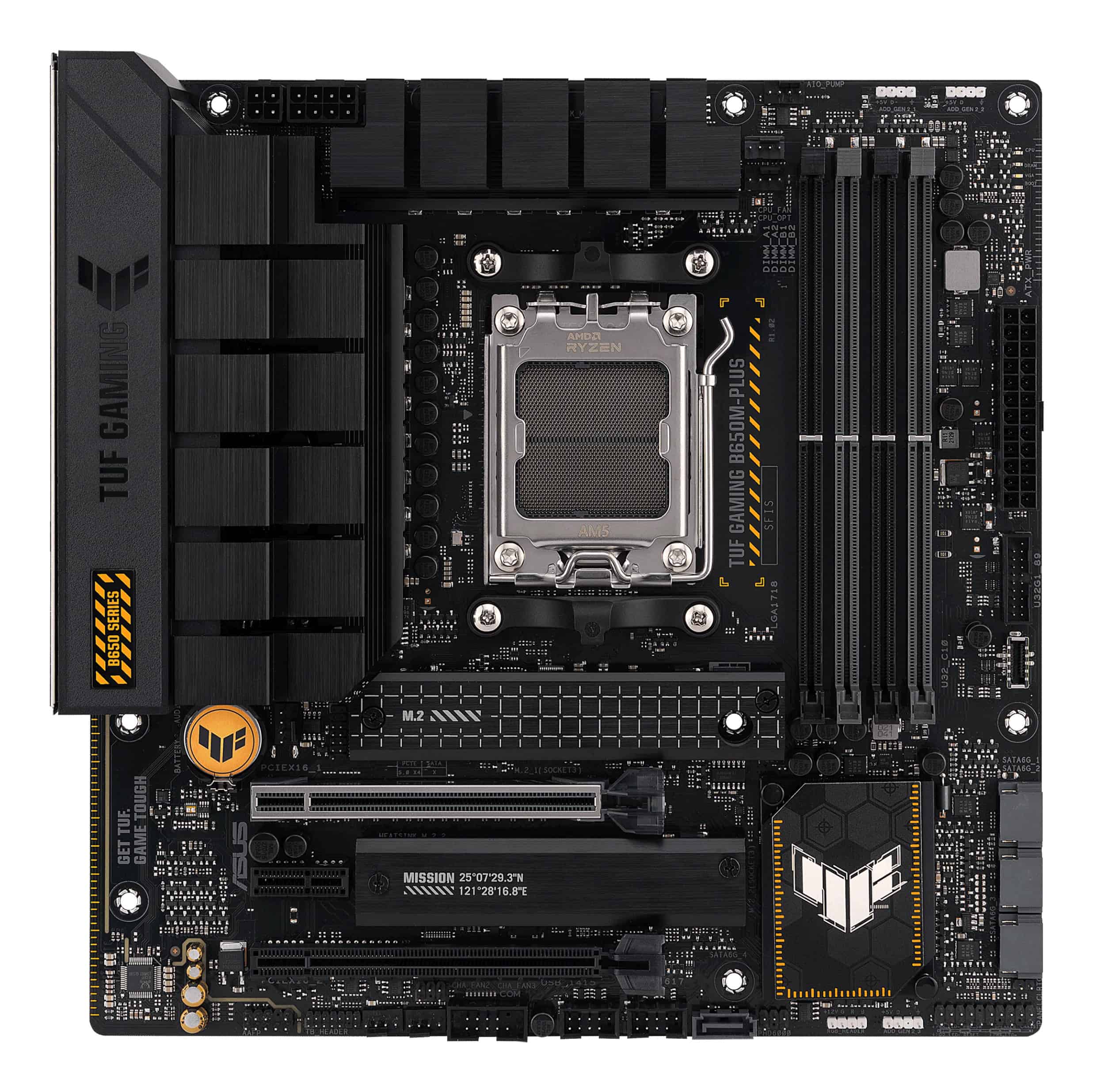 ASUS TUF GAMING B650M-PLUS AMD B650 Socket AM5 micro ATX (90MB1BG0-M0EAY0) thumbnail