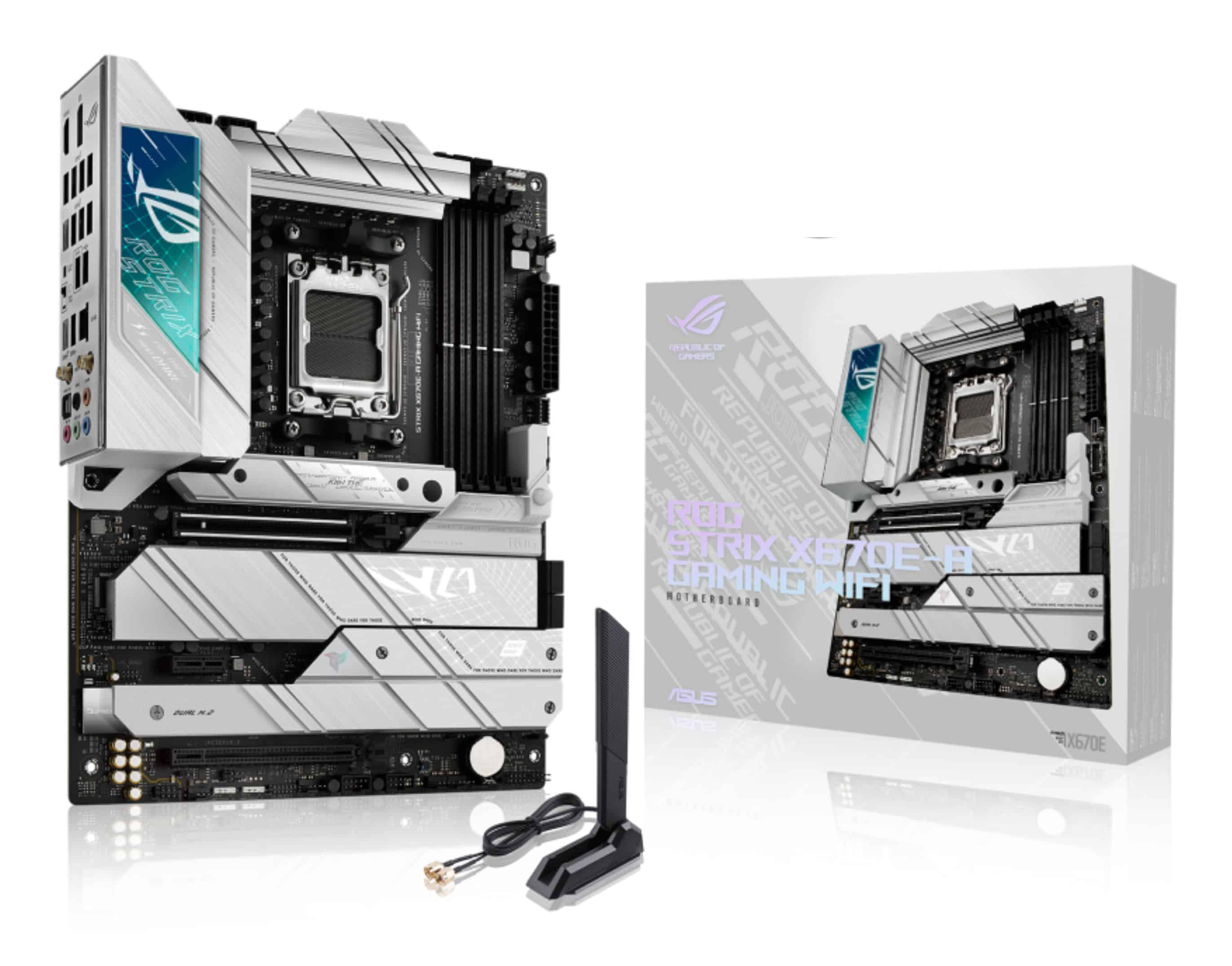 ASUS ROG STRIX X670E-A GAMING WIFI AMD X670 Socket AM5 ATX (90MB1BM0-M0EAY0) thumbnail