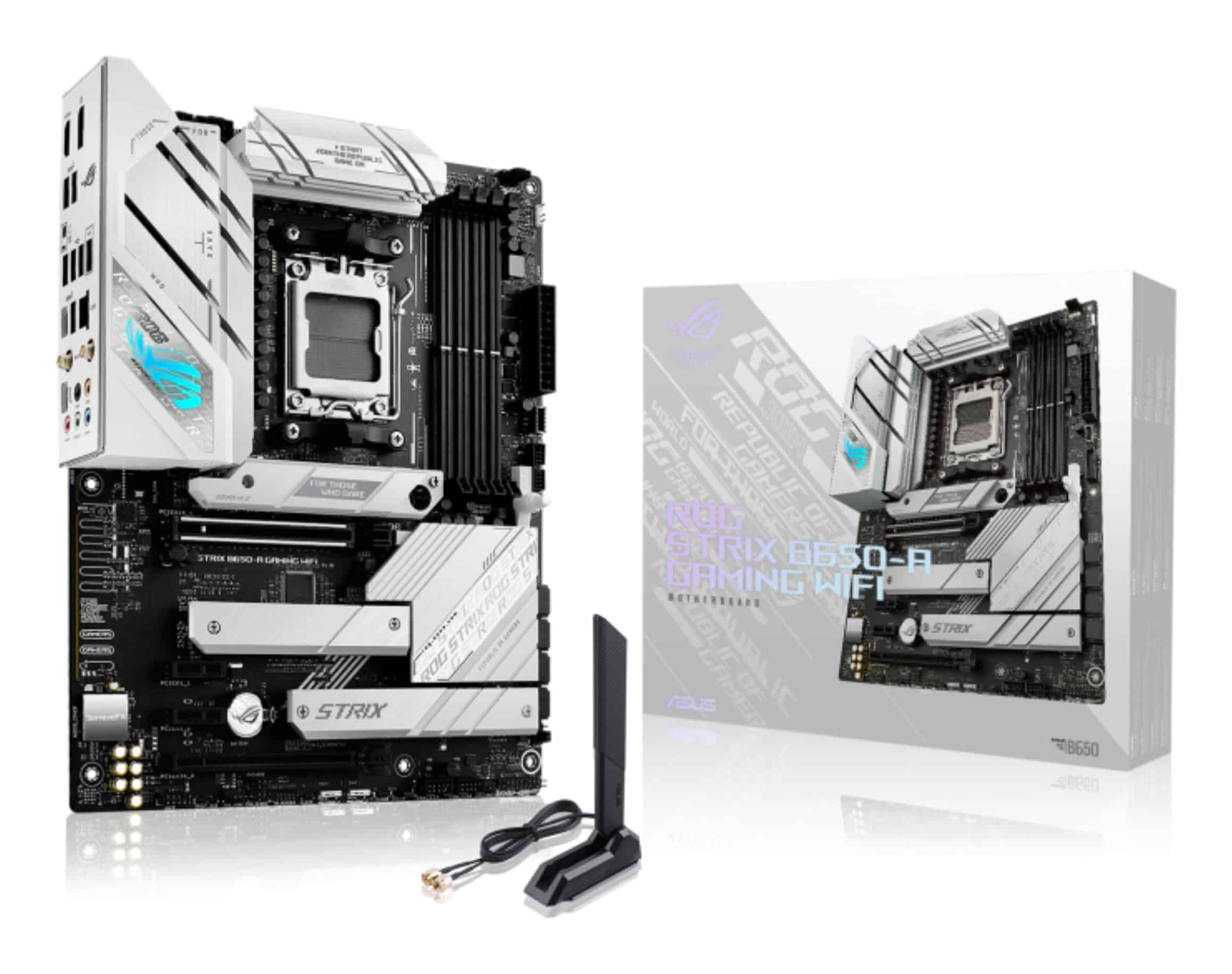 ASUS ROG STRIX B650-A GAMING WIFI AMD B650 Socket AM5 ATX (90MB1BP0-M0EAY0) thumbnail