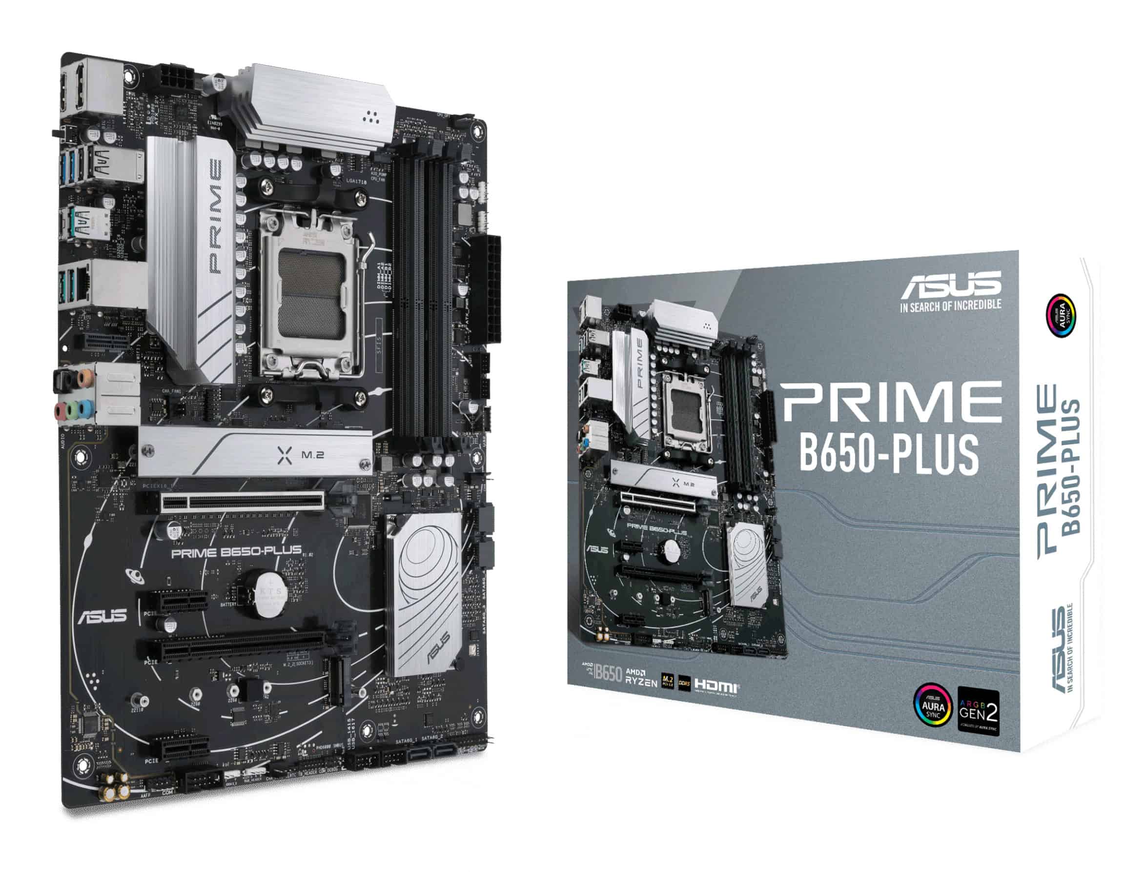 ASUS PRIME B650-PLUS AMD B650 Socket AM5 ATX (90MB1BS0-M0EAY0) thumbnail